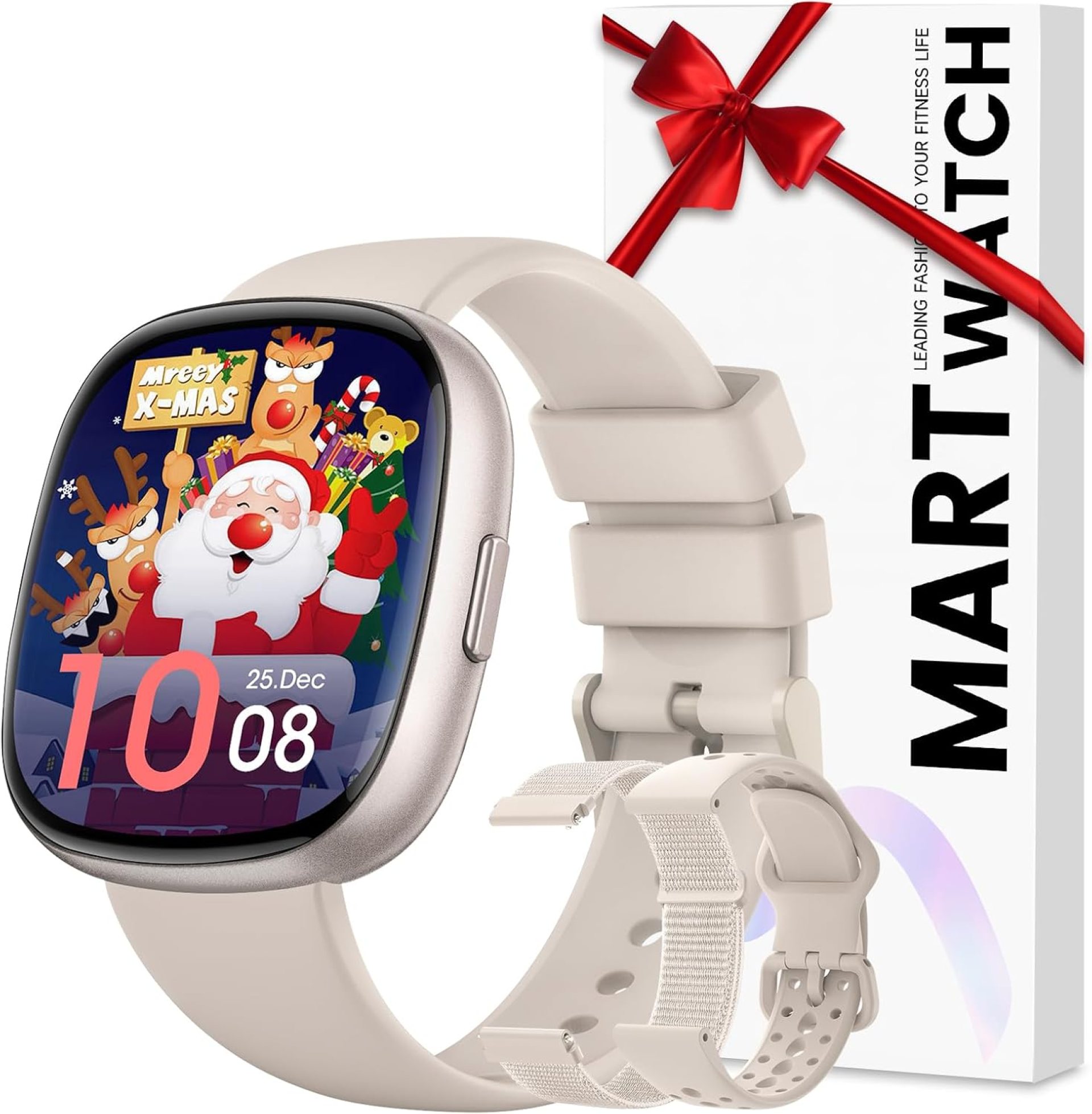 Smart Watches for Women Men Fitness: Fitness Tracker with Make/Recive Call 10-Day Battery Life Heart Rate SpO2 Sleep Monitor 120 Sport Mode 5ATM Waterproof Smartwatch for iOS Android Phones Christmas Smart Watches for Women Men Fitness: Fitness Tracker with Make/Recive Call 10-Day Battery Life Heart Rate SpO2 Sleep Monitor 120 Sport Mode 5ATM Waterproof Smartwatch for iOS Android Phones Christmas