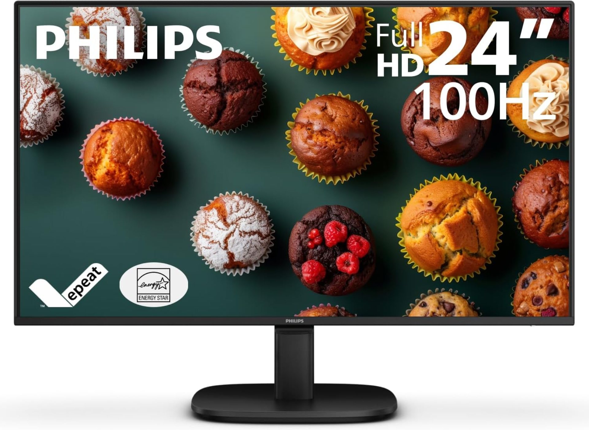Philips 24B2N2100 24 inch FHD (1920 x 1080) 100Hz Gaming Office Monitor, Energy Star Certified, EPEAT Gold Certification, HDMI & VGA, 4 Year Advance Replacement Warranty Philips 24B2N2100 24 inch FHD (1920 x 1080) 100Hz Gaming Office Monitor, Energy Star Certified, EPEAT Gold Certification, HDMI & VGA, 4 Year Advance Replacement Warranty