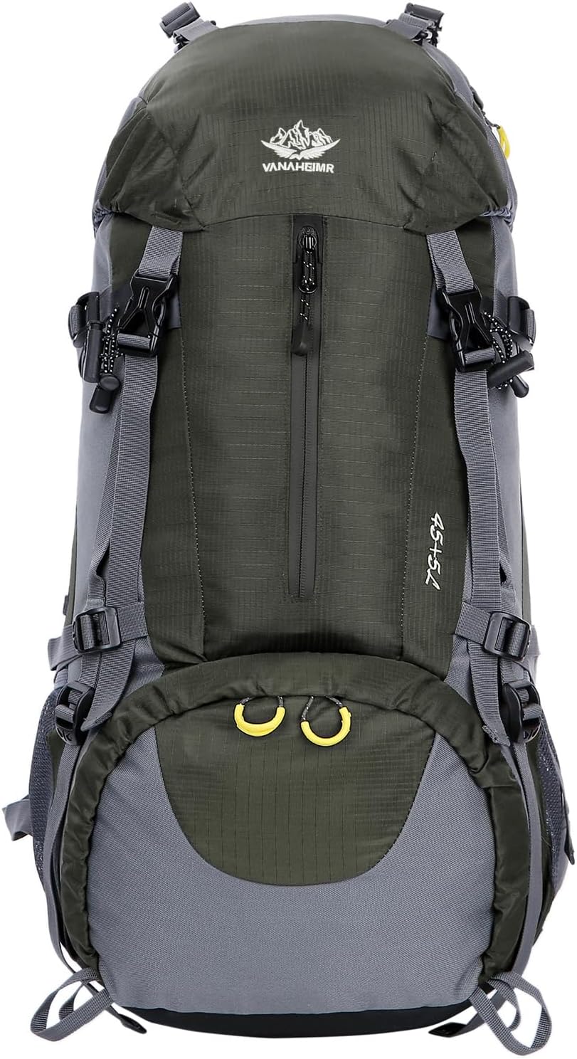 WoneNice 50L(45+5) Waterproof Hiking Backpack – Outdoor Sport Daypack with Rain Cover WoneNice 50L(45+5) Waterproof Hiking Backpack – Outdoor Sport Daypack with Rain Cover