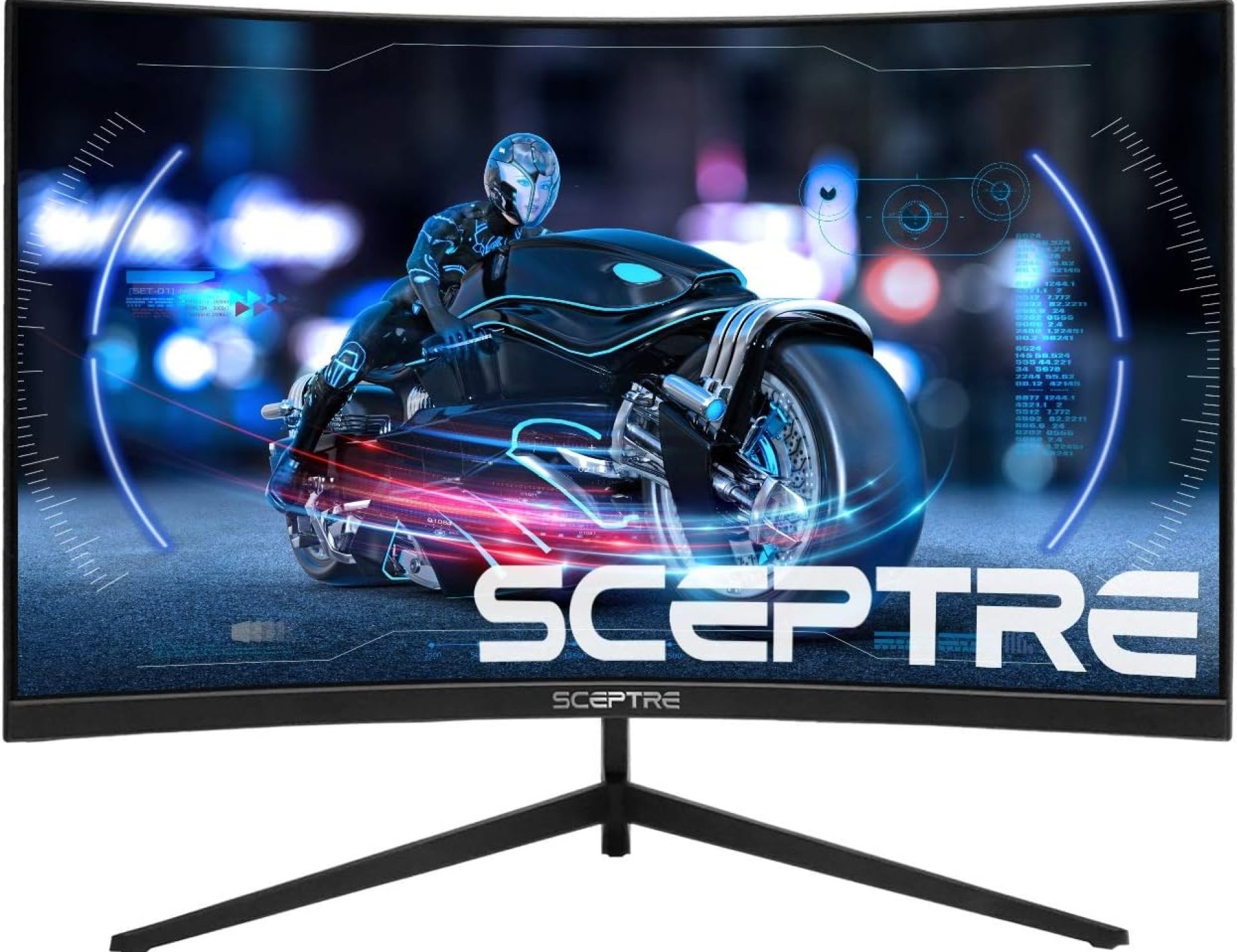 Sceptre Curved 24″ FHD 1080p Gaming LED Monitor R1200 HDMI DisplayPort 165Hz 144Hz FreeSync G-Sync Compatible, Edgeless Build-in Speakers Machine Black 2021 (C248B-1858RN) Sceptre Curved 24″ FHD 1080p Gaming LED Monitor R1200 HDMI DisplayPort 165Hz 144Hz FreeSync G-Sync Compatible, Edgeless Build-in Speakers Machine Black 2021 (C248B-1858RN)