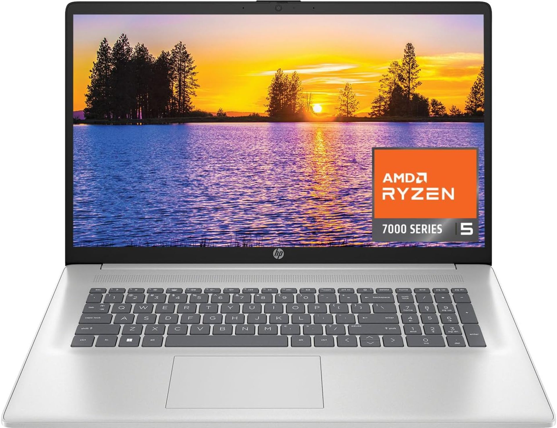HP 17.3 inch Laptop, FHD Display, AMD Ryzen 5 7520U, 16 GB RAM, 512 GB SSD, AMD Radeon Graphics, Windows 11 Home, 17-cp2099nr (2024) HP 17.3 inch Laptop, FHD Display, AMD Ryzen 5 7520U, 16 GB RAM, 512 GB SSD, AMD Radeon Graphics, Windows 11 Home, 17-cp2099nr (2024)