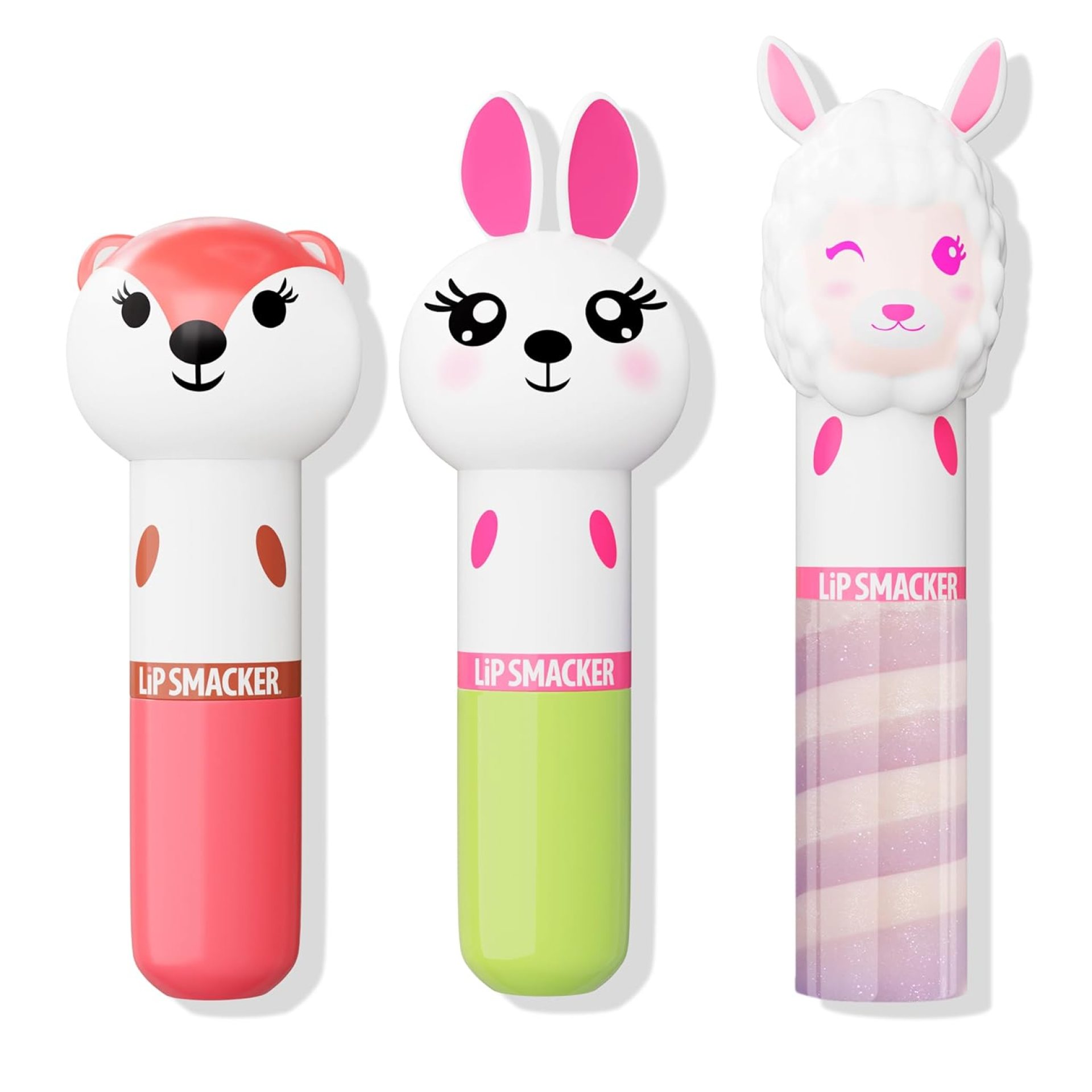 Lip Smacker Lippy Pals, Unicorn, Panda, Kitten, Lip balm for Kids – Foxy Apple, Hoppy Carrot Cake, Strawberry Llama Lip Smacker Lippy Pals, Unicorn, Panda, Kitten, Lip balm for Kids – Foxy Apple, Hoppy Carrot Cake, Strawberry Llama