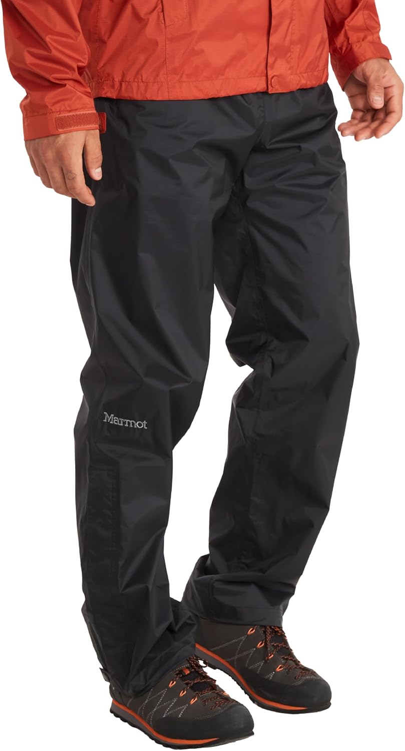 MARMOT Men’s Precip Eco Waterproof Rain Pant – 100% Recycled, Breathable, Lightweight, Packable Protection MARMOT Men’s Precip Eco Waterproof Rain Pant – 100% Recycled, Breathable, Lightweight, Packable Protection