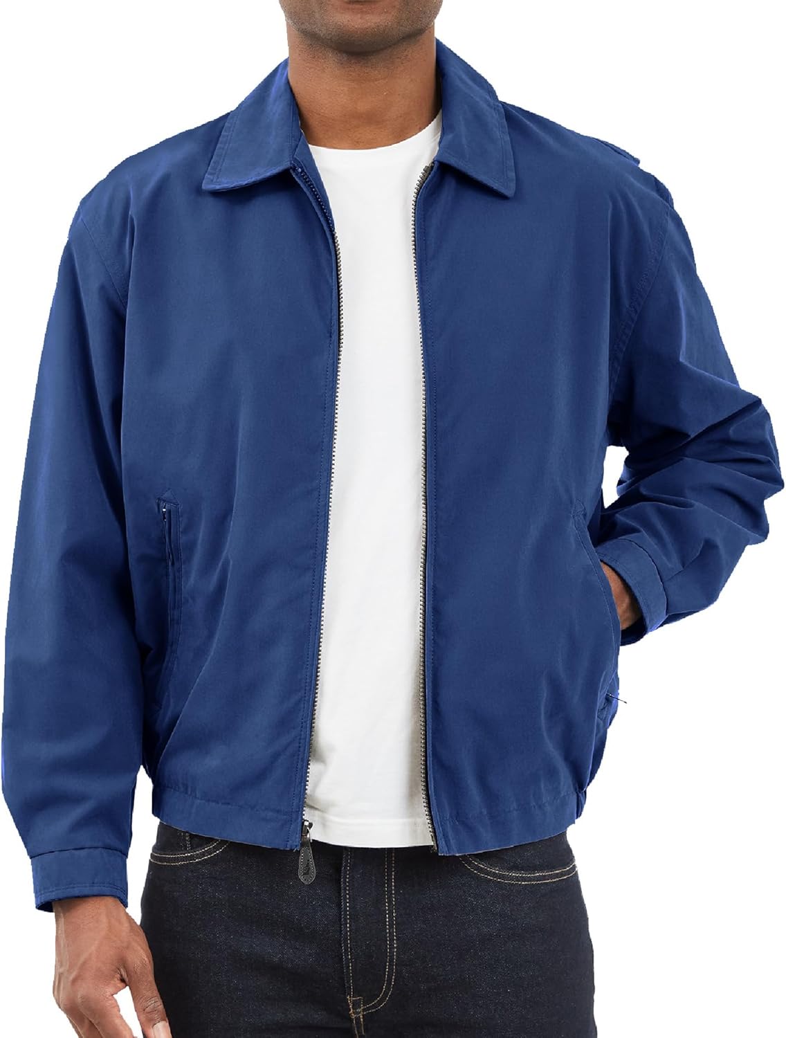 London Fog Men’s Auburn Zip-Front Golf Jacket (Regular & Big-Tall Sizes) London Fog Men’s Auburn Zip-Front Golf Jacket (Regular & Big-Tall Sizes)