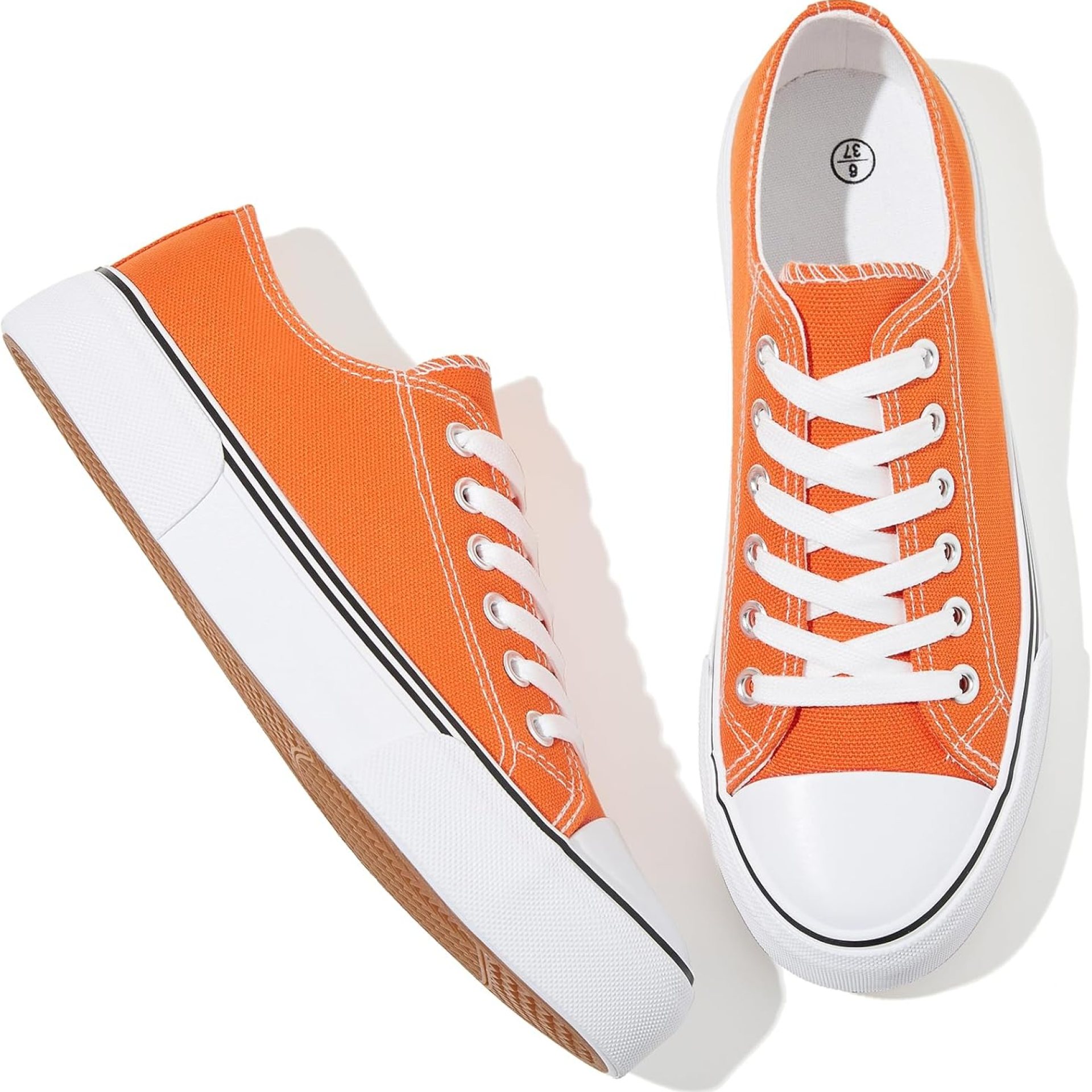 Adokoo Canvas Tennis Shoes for Women Low Top Casual White Black Sneakers for Women Lace Up Fashion Comfortable Walking Shoes Adokoo Canvas Tennis Shoes for Women Low Top Casual White Black Sneakers for Women Lace Up Fashion Comfortable Walking Shoes