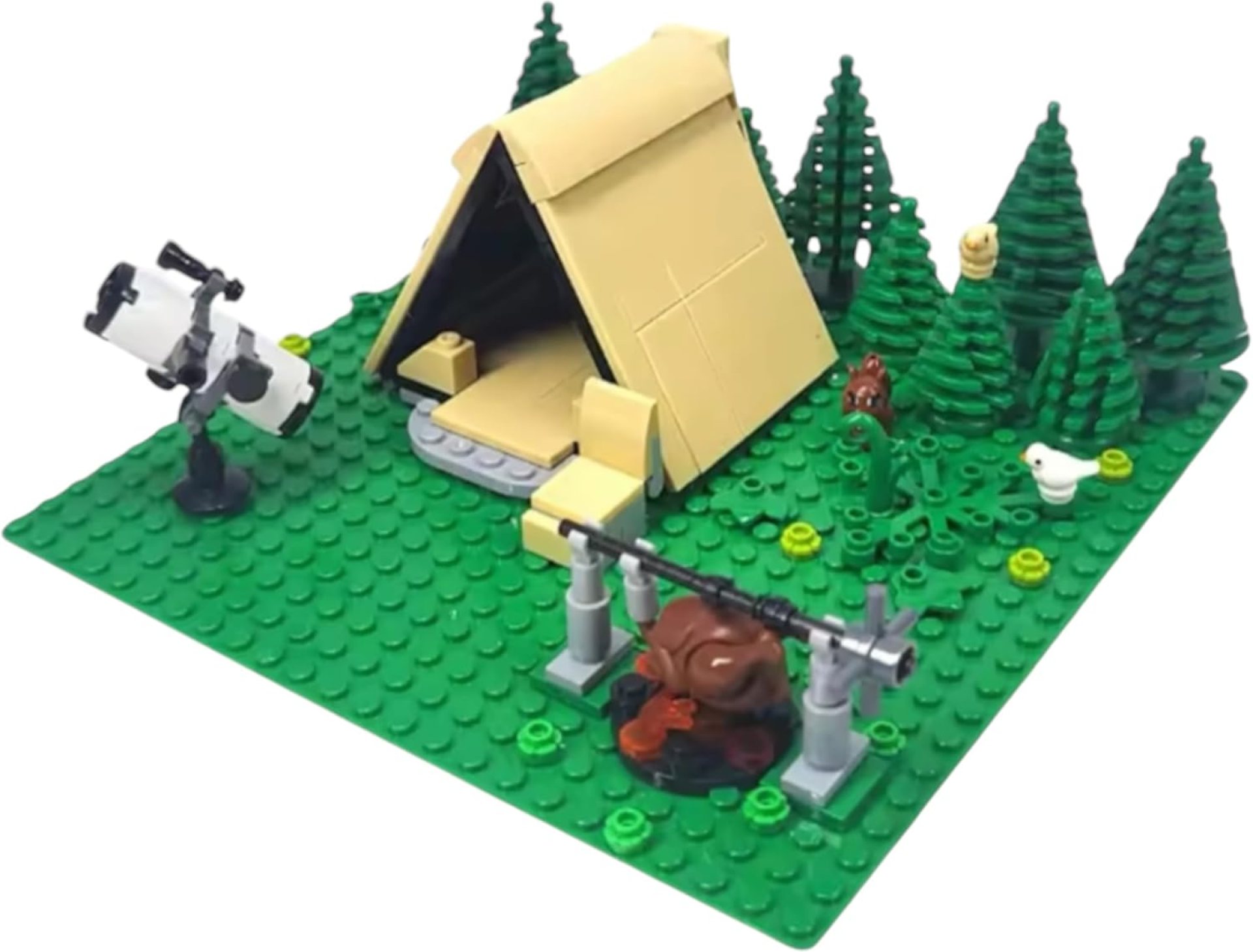 General Jim’s Building Block Kit – Urban Camping Adventure Set, Tent & Campfire, 181 Pcs – Compatible with All Major Brands (Campground 2) General Jim’s Building Block Kit – Urban Camping Adventure Set, Tent & Campfire, 181 Pcs – Compatible with All Major Brands (Campground 2)