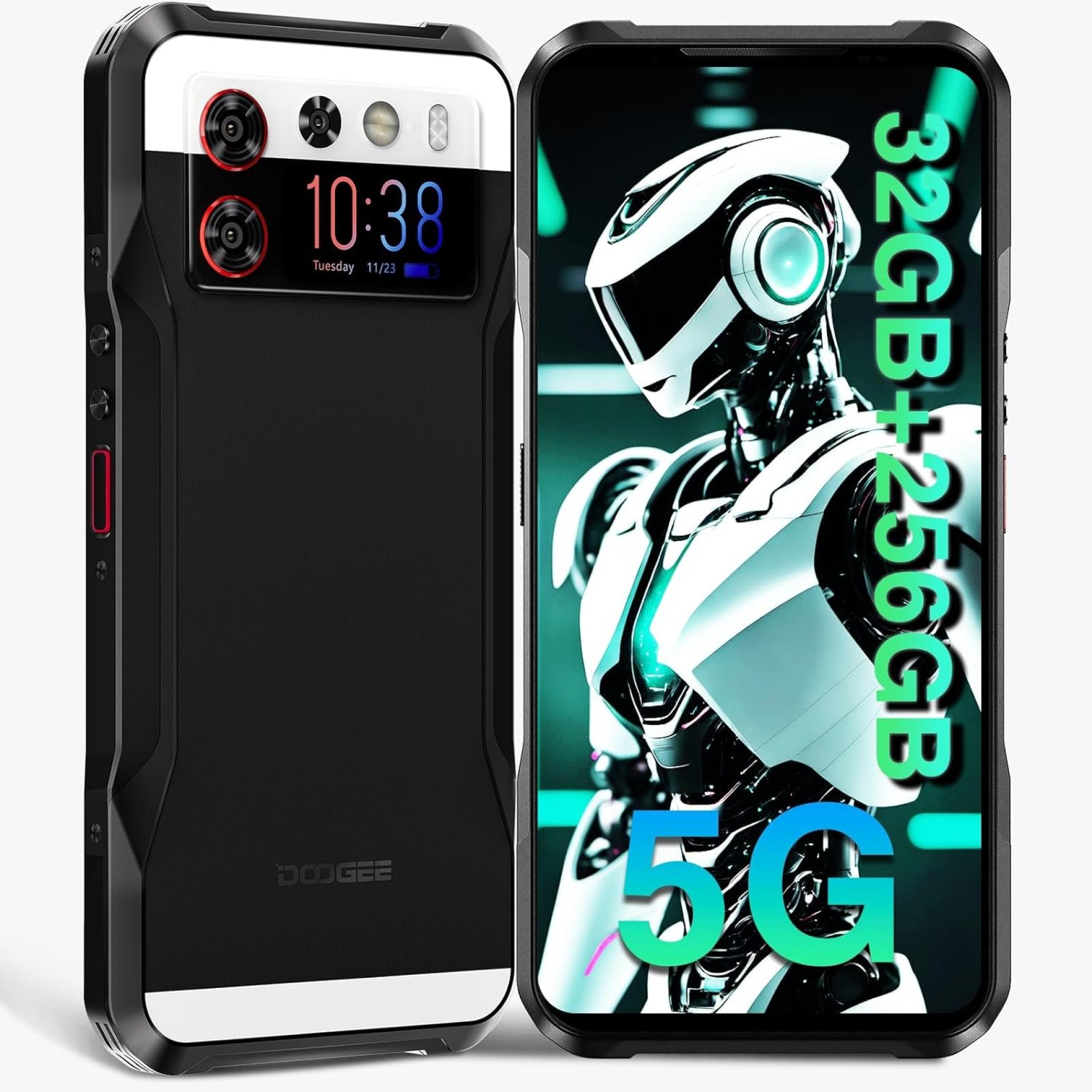 DOOGEE V20S 5G Rugged Smartphone Unlocked 2025,32GB+256GB(TF 2TB),6.43″ 2K AMOLED Display,50MP+24MP Night Vision Camera Rugged Phone,6000mAh/33W,IP68/IP69K Waterproof Phone,NFC/OTG-Black DOOGEE V20S 5G Rugged Smartphone Unlocked 2025,32GB+256GB(TF 2TB),6.43″ 2K AMOLED Display,50MP+24MP Night Vision Camera Rugged Phone,6000mAh/33W,IP68/IP69K Waterproof Phone,NFC/OTG-Black