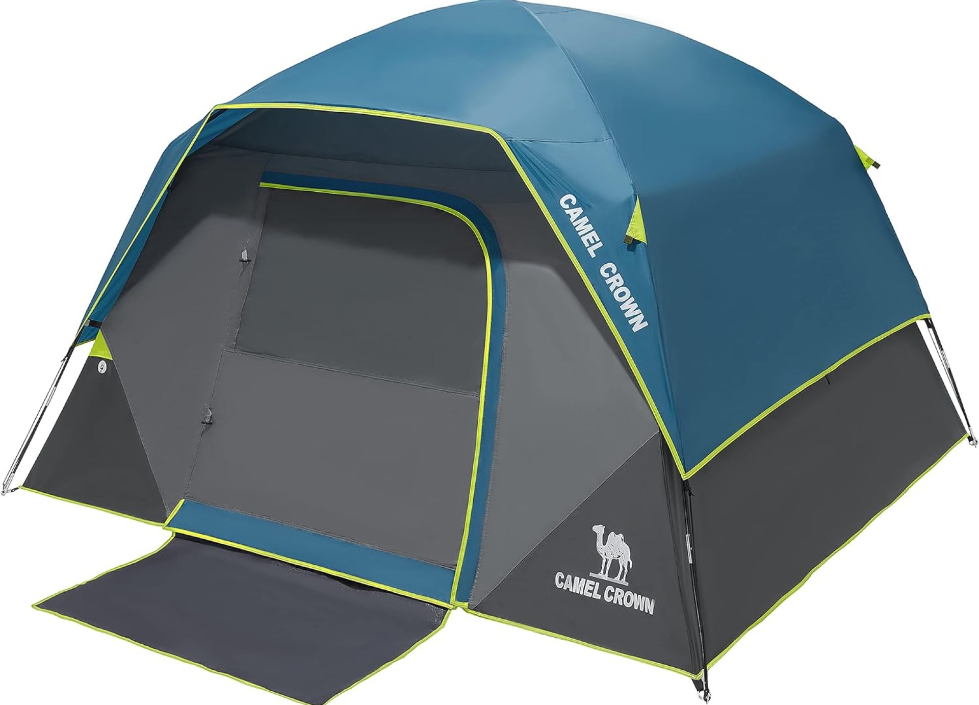 CAMEL CROWN Tents for Camping 4/8 Person Waterproof Quick Setup Folding Outdoor Backpacking Tents 4 People Family Hiking CAMEL CROWN Tents for Camping 4/8 Person Waterproof Quick Setup Folding Outdoor Backpacking Tents 4 People Family Hiking