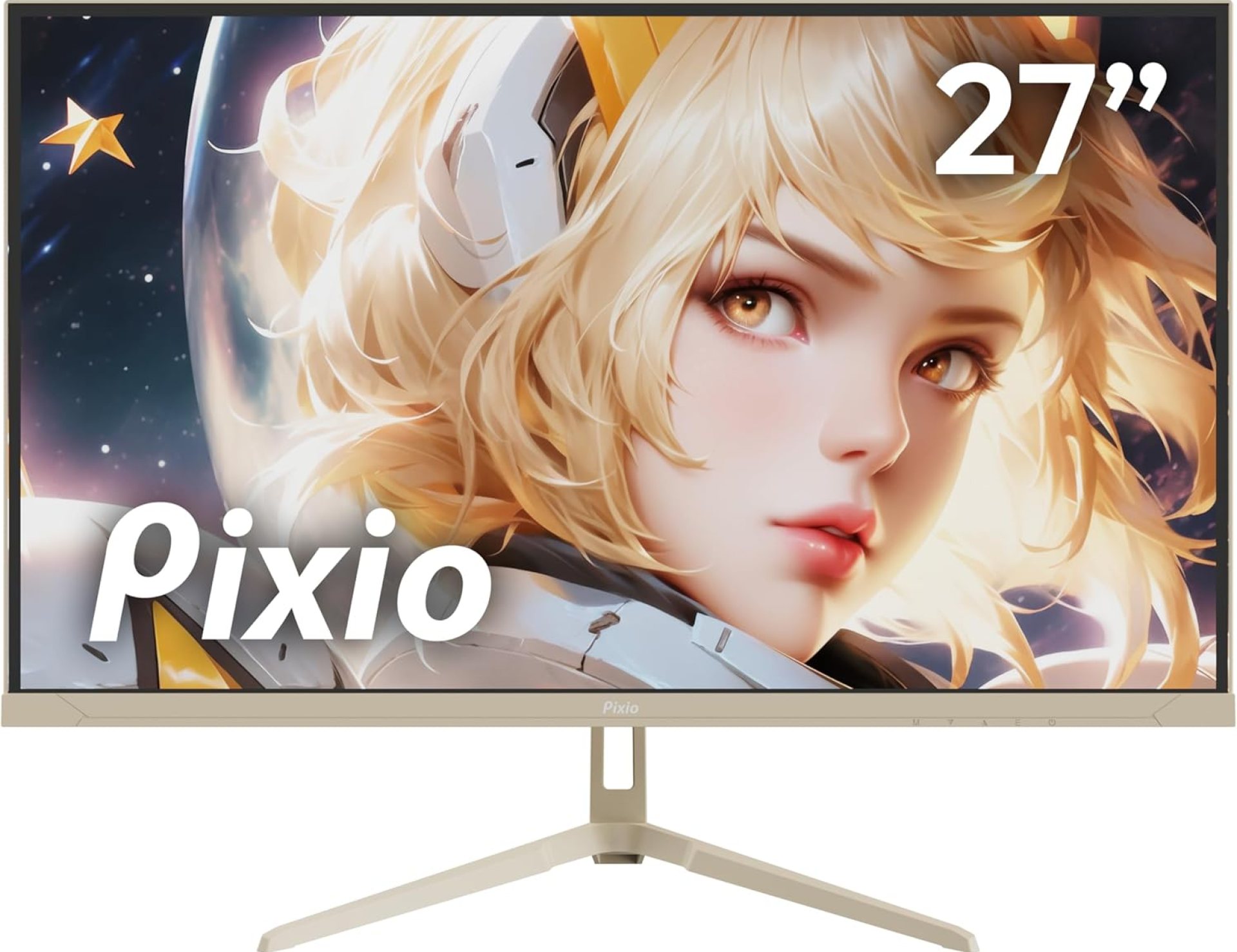 Pixio PX278 Wave Beige 27 inch 180Hz Refresh Rate FHD 1440p Resolution Fast IPS Panel 1ms GTG Response Time Beige Gaming Monitor with Adaptive Sync Pixio PX278 Wave Beige 27 inch 180Hz Refresh Rate FHD 1440p Resolution Fast IPS Panel 1ms GTG Response Time Beige Gaming Monitor with Adaptive Sync
