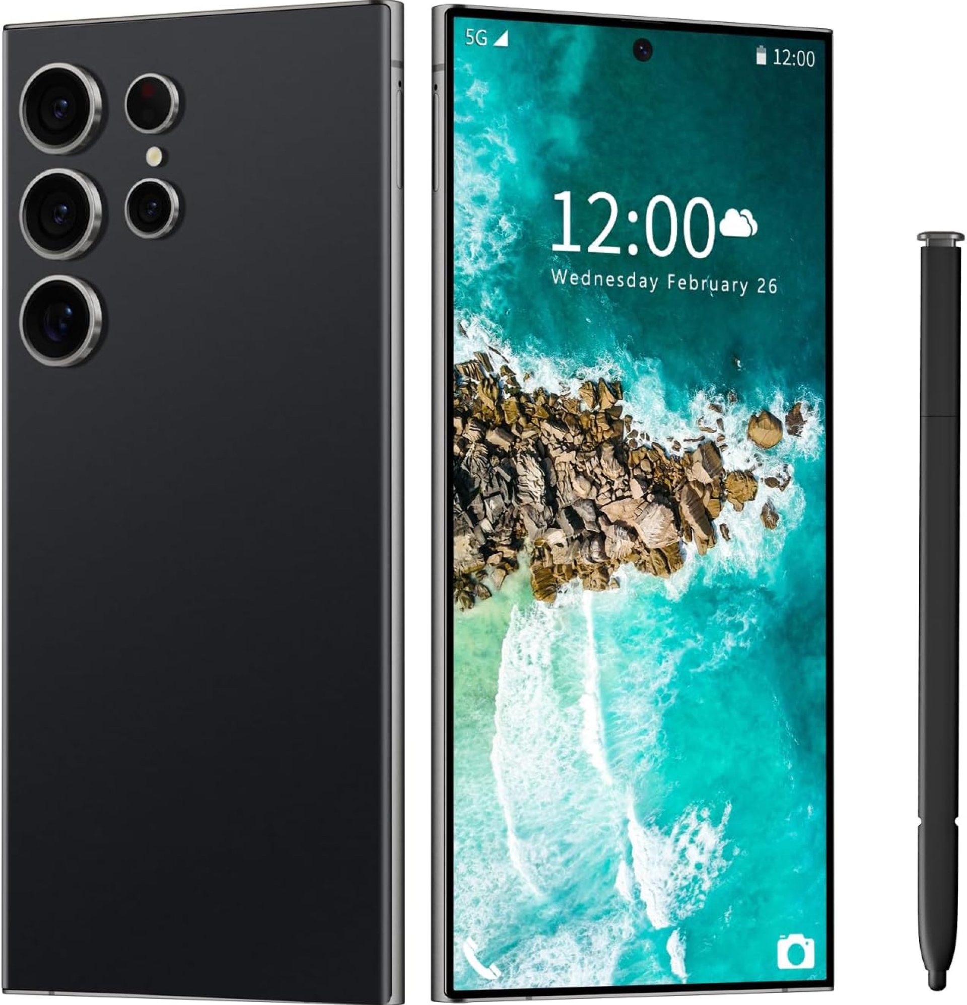 MMY I24 Ultra 5G Unlocked Smartphone,6GB+256GB Fully Cell Phone for Android 13, 6.8″ Unlocked Cell Phone, 6800mAh, 48MP+108MP Dual Camera/Dual SIM/Fingerprint Lock/Face (Black) MMY I24 Ultra 5G Unlocked Smartphone,6GB+256GB Fully Cell Phone for Android 13, 6.8″ Unlocked Cell Phone, 6800mAh, 48MP+108MP Dual Camera/Dual SIM/Fingerprint Lock/Face (Black)