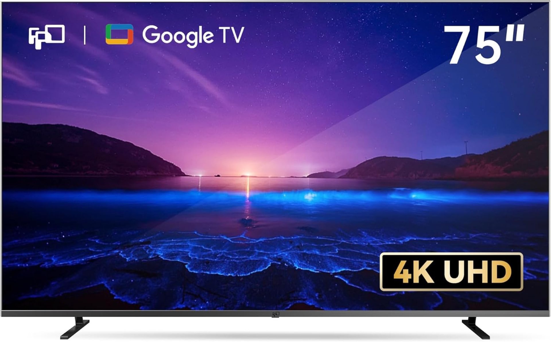 FPD 75 Inch Smart TV, 4K LED Google TV with Google Play Built-in Google Cast, HDR 10, Dolby Atmos & Vision MEMC, Voice Assistant Remote, UHD Flat Screen Television (CG75 C3-2024) FPD 75 Inch Smart TV, 4K LED Google TV with Google Play Built-in Google Cast, HDR 10, Dolby Atmos & Vision MEMC, Voice Assistant Remote, UHD Flat Screen Television (CG75 C3-2024)