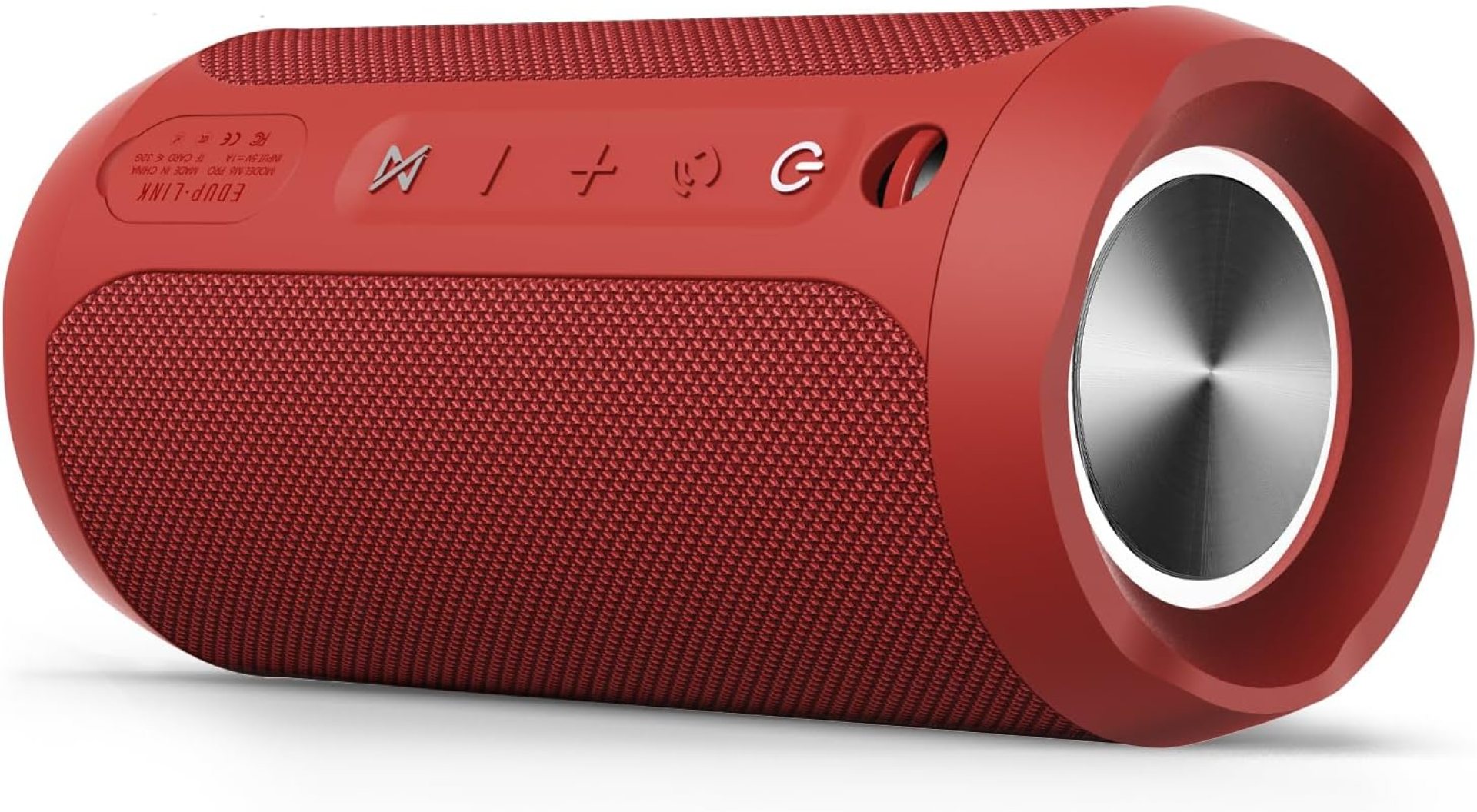 EDUPLINK Bluetooth Speaker, Portable Wireless Speakers, Waterproof IPX7 Speaker, TWS Pairing Stereo, Built in Microphone, Long Playtime for Home, Travel, Red EDUPLINK Bluetooth Speaker, Portable Wireless Speakers, Waterproof IPX7 Speaker, TWS Pairing Stereo, Built in Microphone, Long Playtime for Home, Travel, Red