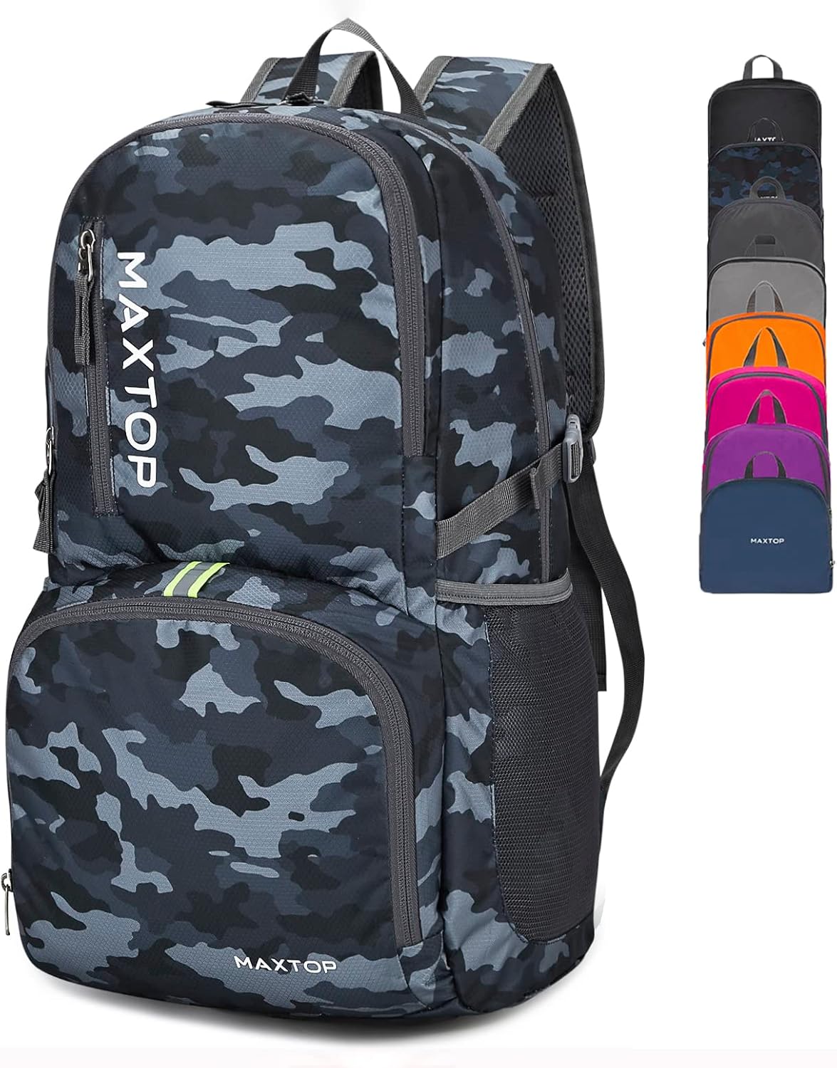 MAXTOP 40/50L Lightweight Packable Backpack for Hiking Traveling Camping Water Resistant Foldable Outdoor Travel Daypack MAXTOP 40/50L Lightweight Packable Backpack for Hiking Traveling Camping Water Resistant Foldable Outdoor Travel Daypack
