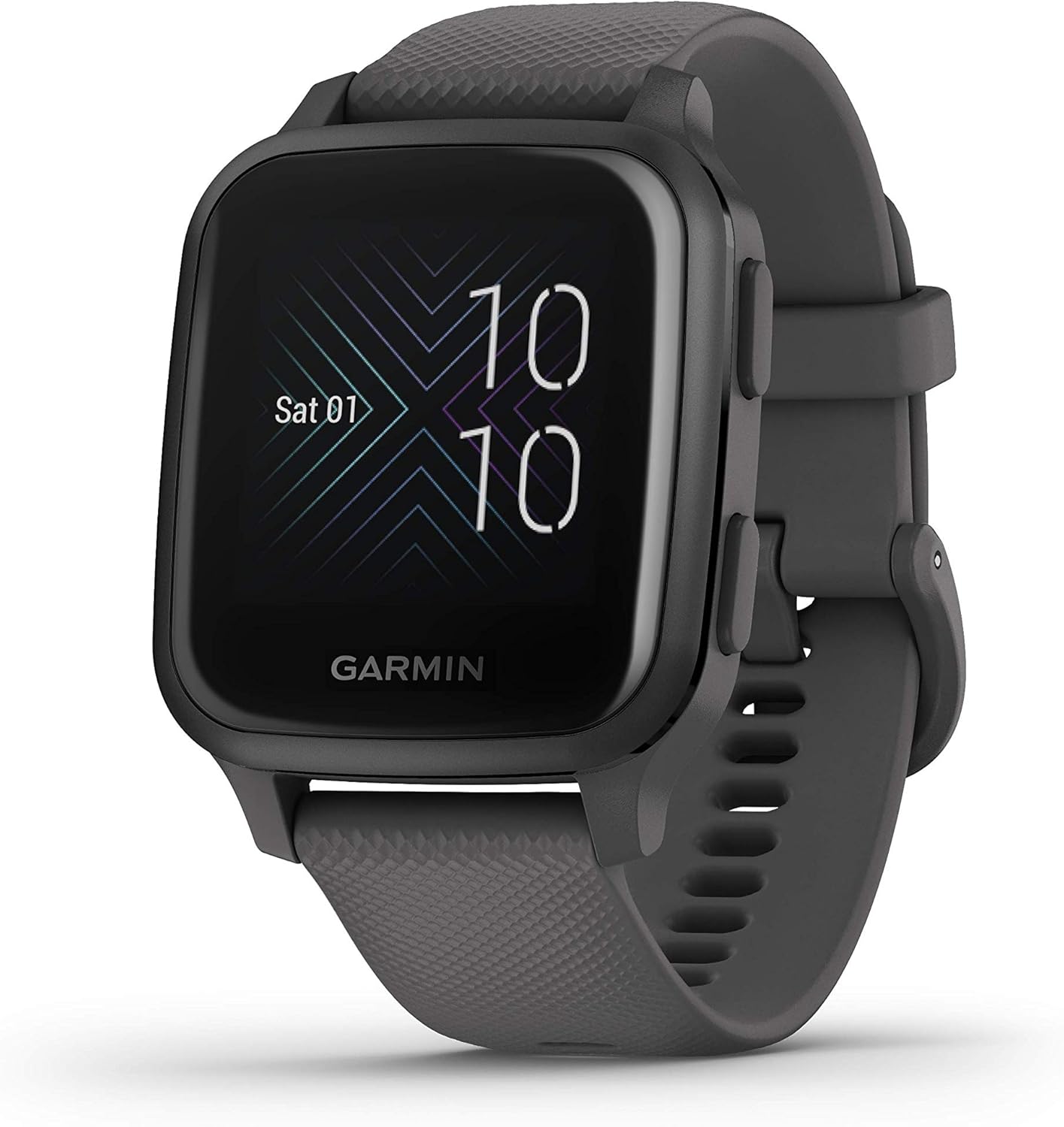 Garmin 010-02427-00 Venu Sq, GPS Smartwatch with Bright Touchscreen Display, Up to 6 Days of Battery Life, Slate (Renewed) Garmin 010-02427-00 Venu Sq, GPS Smartwatch with Bright Touchscreen Display, Up to 6 Days of Battery Life, Slate (Renewed)