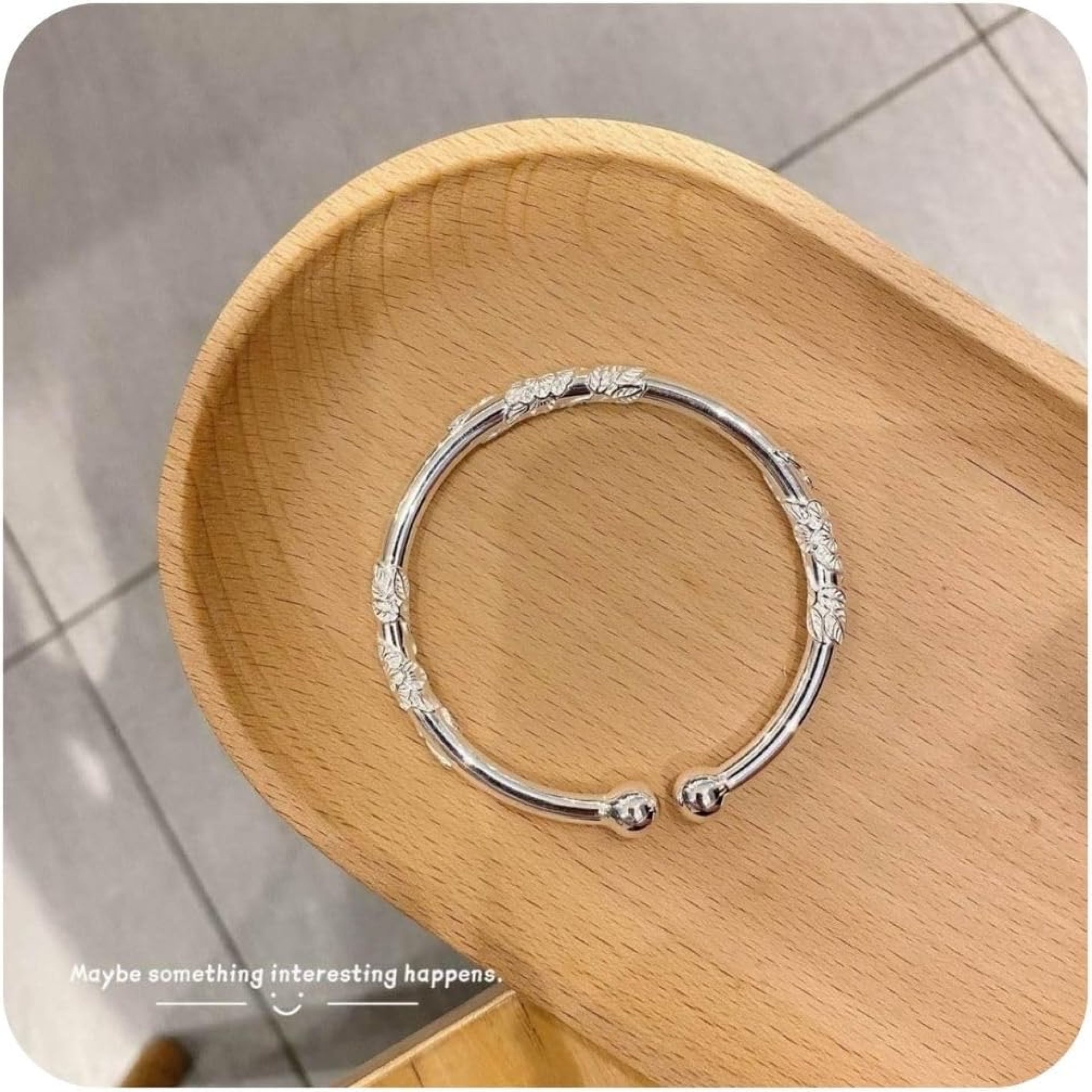 Sterling Silver Bracelet For Women Simple Open Bracelets Jewelry Bangle Bracelets Birthday Gifts Sterling Silver Bracelet For Women Simple Open Bracelets Jewelry Bangle Bracelets Birthday Gifts