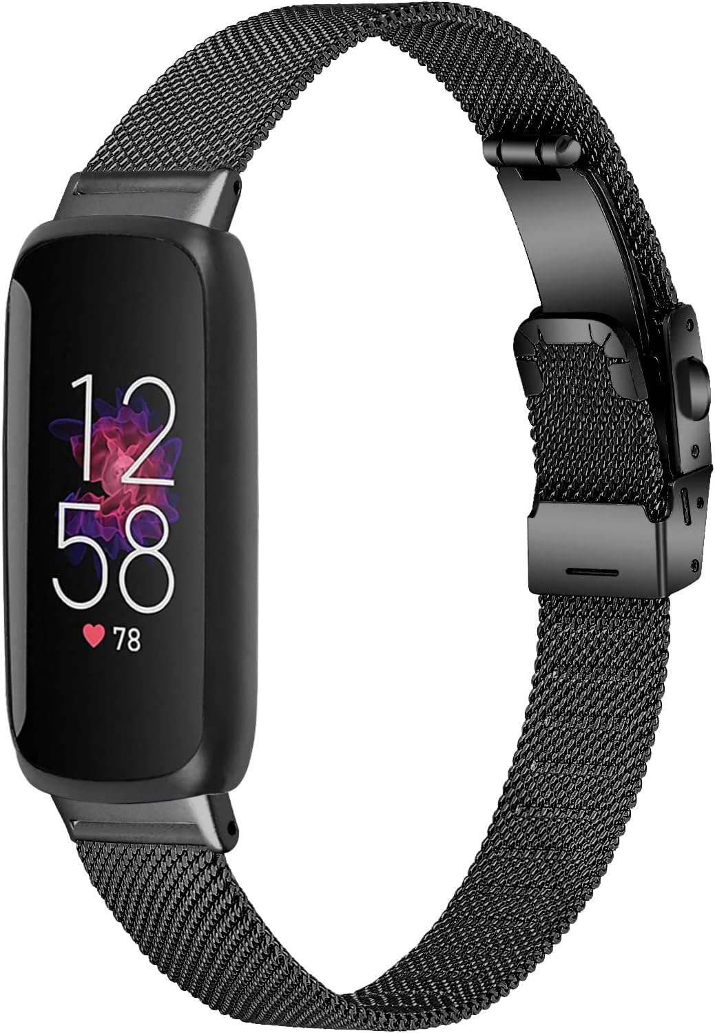 FitTurn Compatible with Fitbit inspire 3 metal band, Replacement Stainless Steel Mesh Watch Band Quick Release Metal Smart Strap for Fitbit inspire 3 Health & Fitness Tracker Watch FitTurn Compatible with Fitbit inspire 3 metal band, Replacement Stainless Steel Mesh Watch Band Quick Release Metal Smart Strap for Fitbit inspire 3 Health & Fitness Tracker Watch