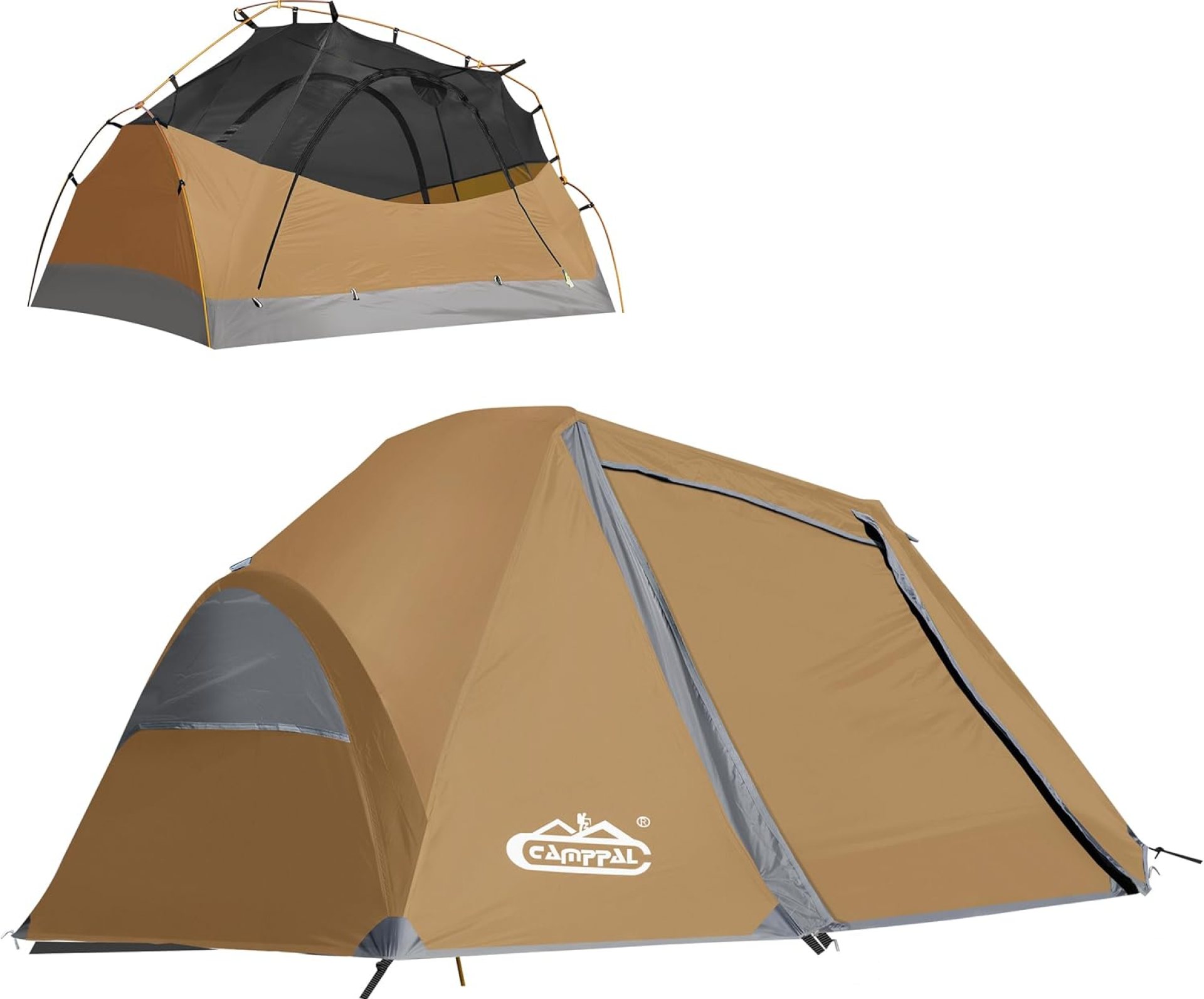 1-2 Person Backpacking Tent, Waterproof Two Person Tent, Windproof Easy Setup 2 Man Tent for Hiking, Camping 1-2 Person Backpacking Tent, Waterproof Two Person Tent, Windproof Easy Setup 2 Man Tent for Hiking, Camping