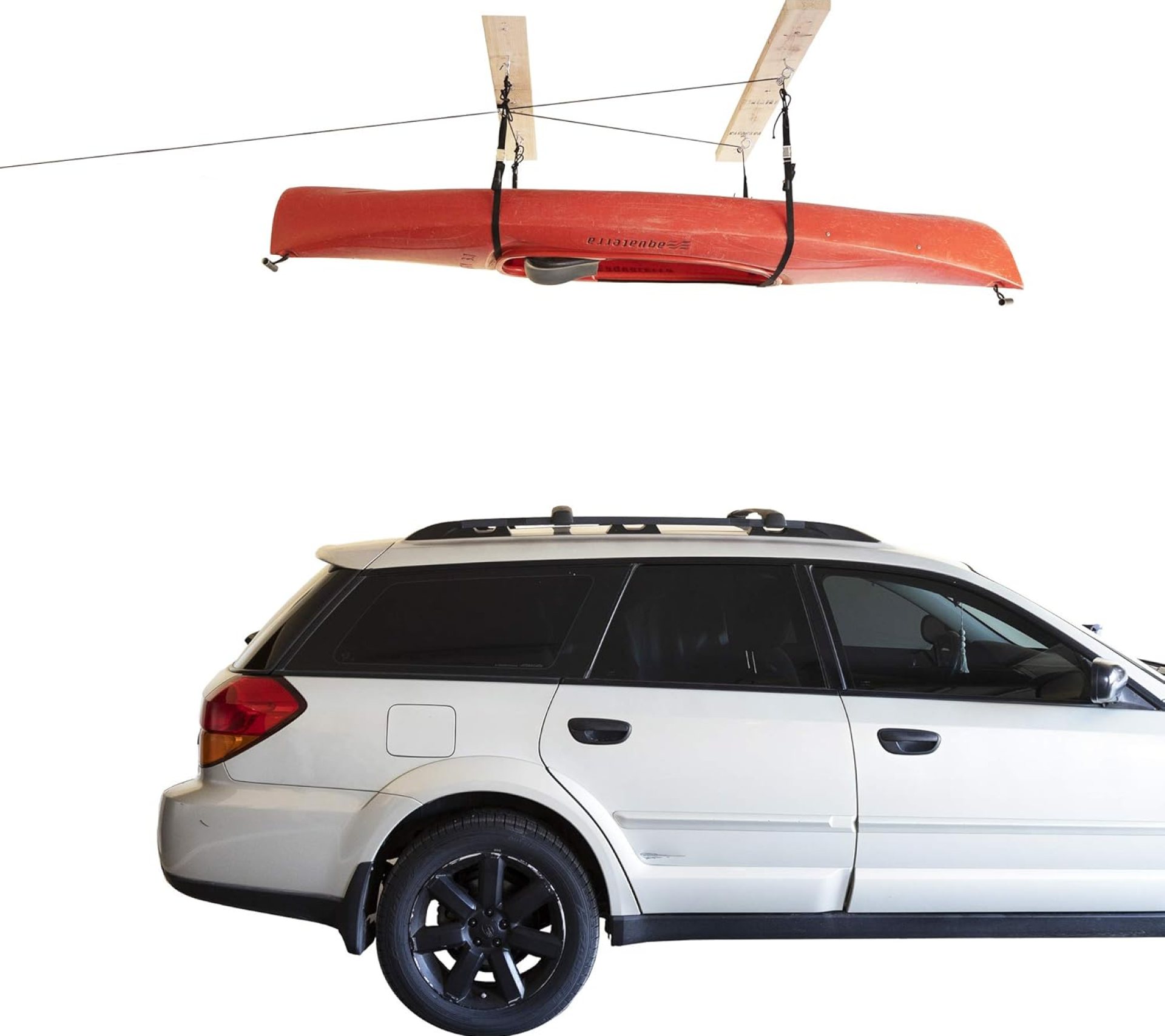 HARKEN Lightweight Kayak Hoist Overhead Garage Storage, Space-Saving, Safe Anti-Drop System, Smart Garage Organization for Canoe, SUP, Paddle Board, Surfboard, Wakeboard – 7808.12 HARKEN Lightweight Kayak Hoist Overhead Garage Storage, Space-Saving, Safe Anti-Drop System, Smart Garage Organization for Canoe, SUP, Paddle Board, Surfboard, Wakeboard – 7808.12