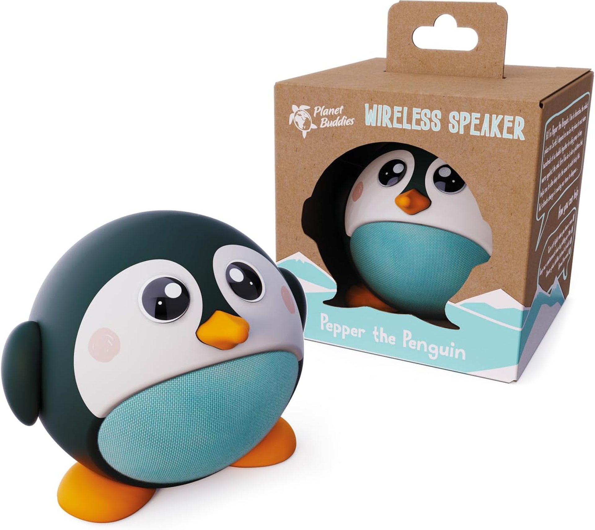 Kids Bluetooth Speaker Boys and Girls with Microphone, Mini Bluetooth Speaker Wireless, 60 Day Battery, Portable Speaker for Home, Outdoor and Travel, Works with iPhone and Android – Pepper Penguin Kids Bluetooth Speaker Boys and Girls with Microphone, Mini Bluetooth Speaker Wireless, 60 Day Battery, Portable Speaker for Home, Outdoor and Travel, Works with iPhone and Android – Pepper Penguin