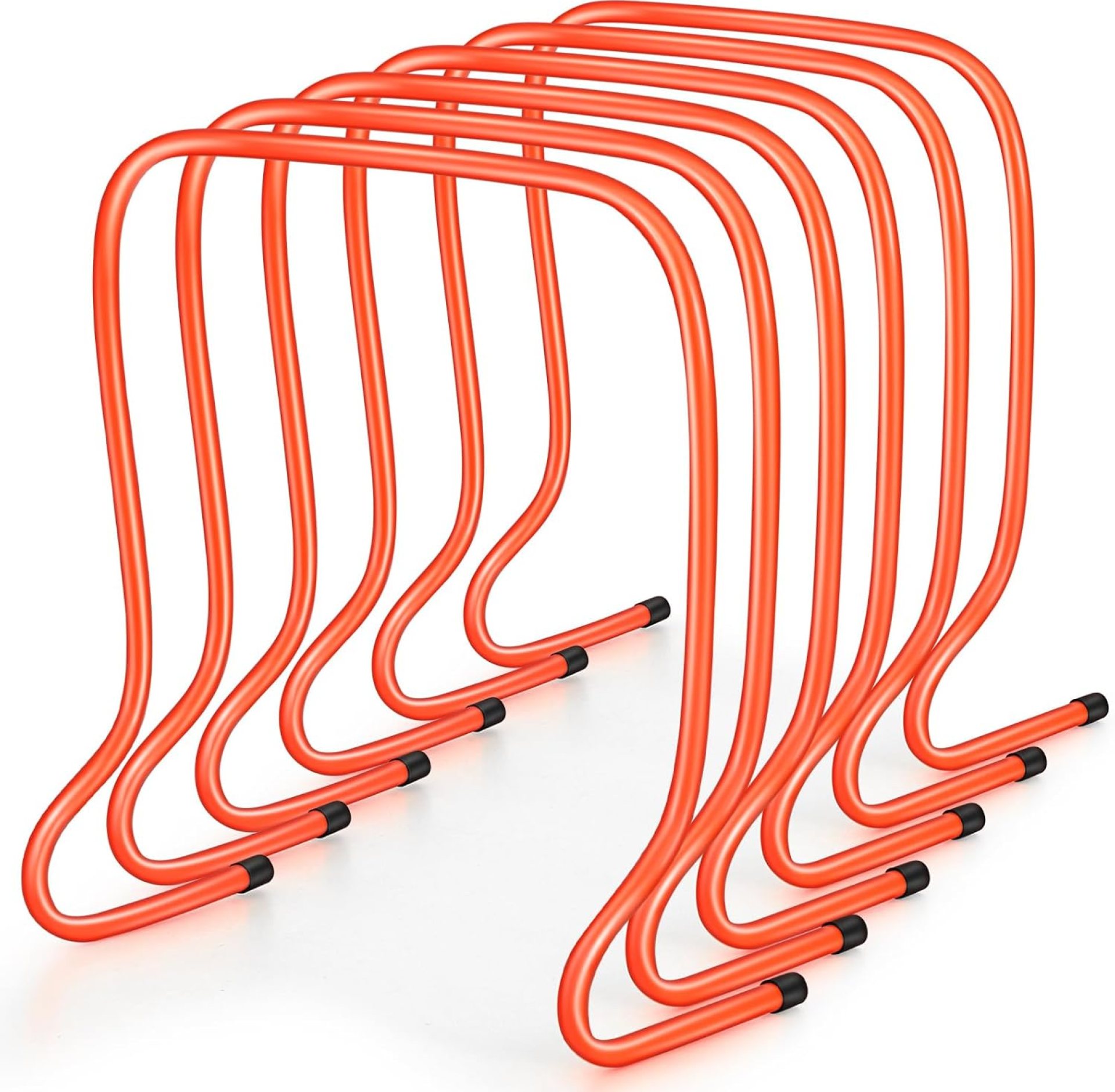 Leyndo 6 Pcs Practice Speed Hurdles Speed Training Agility Soccer Football Basketball Baseball Plyometric Hurdles for Kids Athletes Indoor Outdoor Sports Equipment Leyndo 6 Pcs Practice Speed Hurdles Speed Training Agility Soccer Football Basketball Baseball Plyometric Hurdles for Kids Athletes Indoor Outdoor Sports Equipment