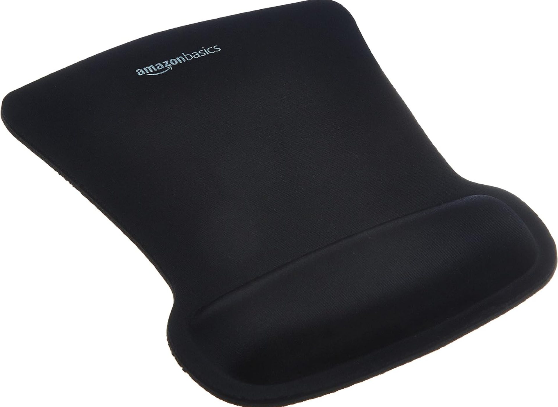 Amazon Basics Irregular Ergonomic Gel Computer Mouse Pad with Wrist Rest for Pain Relief, 10.1L x 8.1W inches, Black Amazon Basics Irregular Ergonomic Gel Computer Mouse Pad with Wrist Rest for Pain Relief, 10.1L x 8.1W inches, Black
