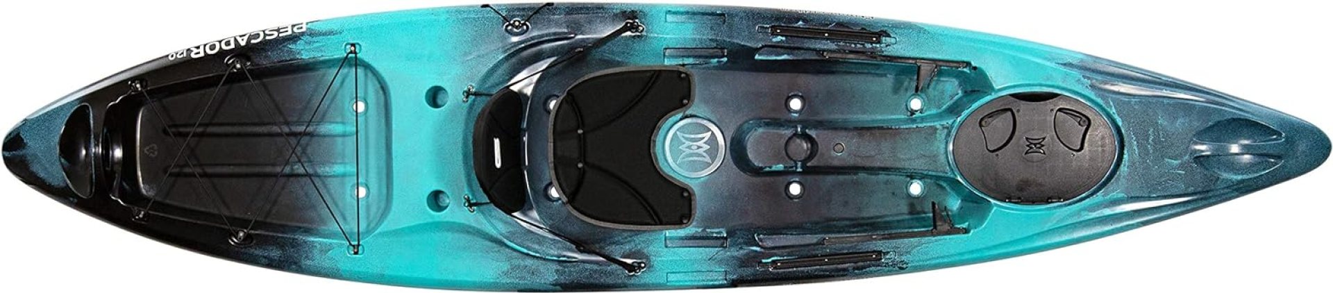Perception Pescador 12 | Sit on Top Fishing Kayak with Front Storage Well | Large Rear Storage and Dual Rod Holders | 12′ Perception Pescador 12 | Sit on Top Fishing Kayak with Front Storage Well | Large Rear Storage and Dual Rod Holders | 12′