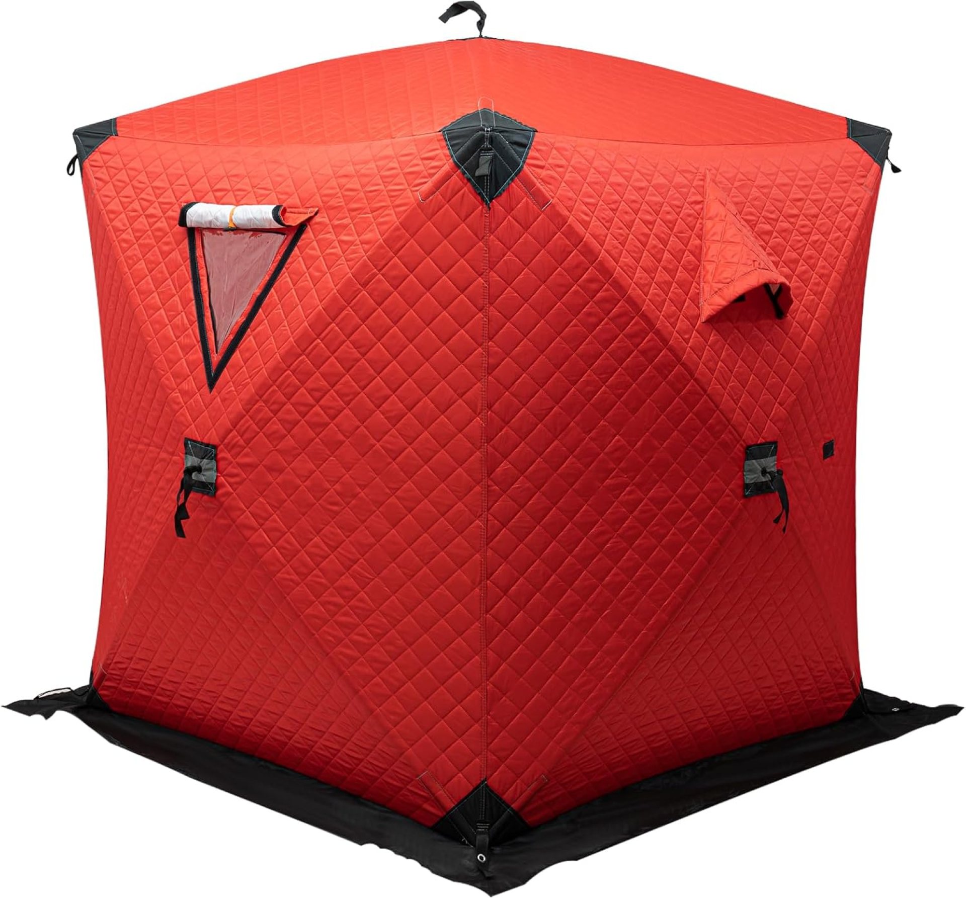 Ice Fishing Tent, Portable Ice Fishing Tent, Fishing Shelter, Thermal Ice Fishing Tent, 1-2 Person Insulated for Ice Fishing Winter Fishing with Windproof Rope and Ice Anchors Ice Fishing Tent, Portable Ice Fishing Tent, Fishing Shelter, Thermal Ice Fishing Tent, 1-2 Person Insulated for Ice Fishing Winter Fishing with Windproof Rope and Ice Anchors