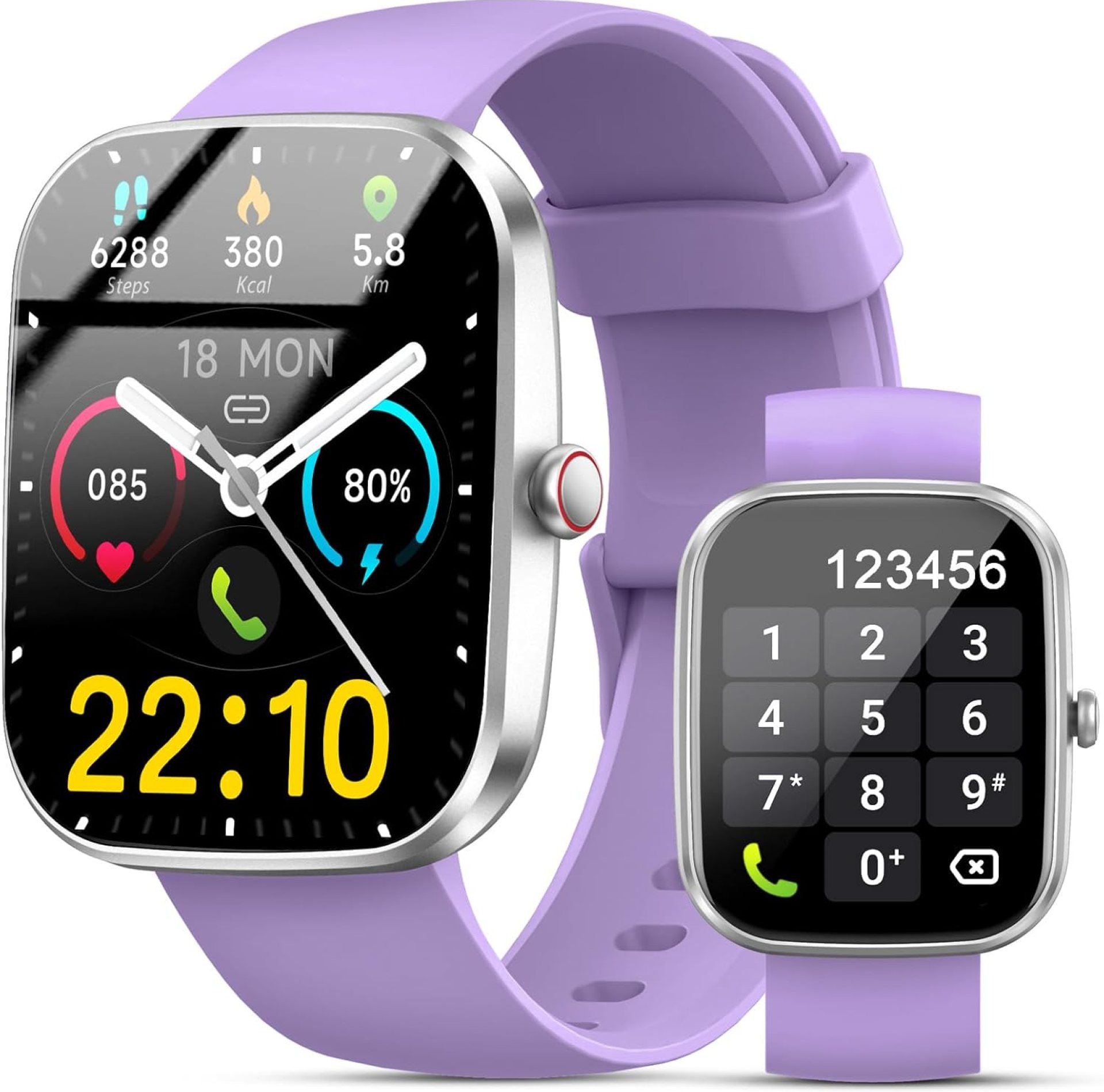 Smart Watch, 1.91″ Smartwatch for Women Men(Answer/Make Call), Fitness Tracker with 120+ Sport Modes, IP68 Waterproof, Heart Rate/Spo2/Sleep Monitor, Pedometer, Activity Tracker for Android iOS Smart Watch, 1.91″ Smartwatch for Women Men(Answer/Make Call), Fitness Tracker with 120+ Sport Modes, IP68 Waterproof, Heart Rate/Spo2/Sleep Monitor, Pedometer, Activity Tracker for Android iOS