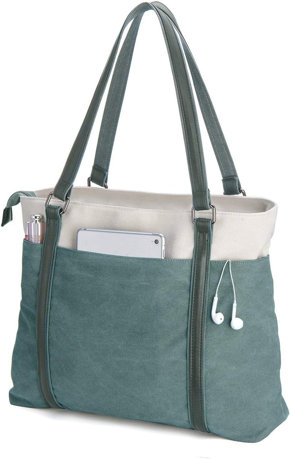 Women’s Work Bag with Laptop Compartment Zipper Pockets Teacher Totes Purse Women’s Work Bag with Laptop Compartment Zipper Pockets Teacher Totes Purse