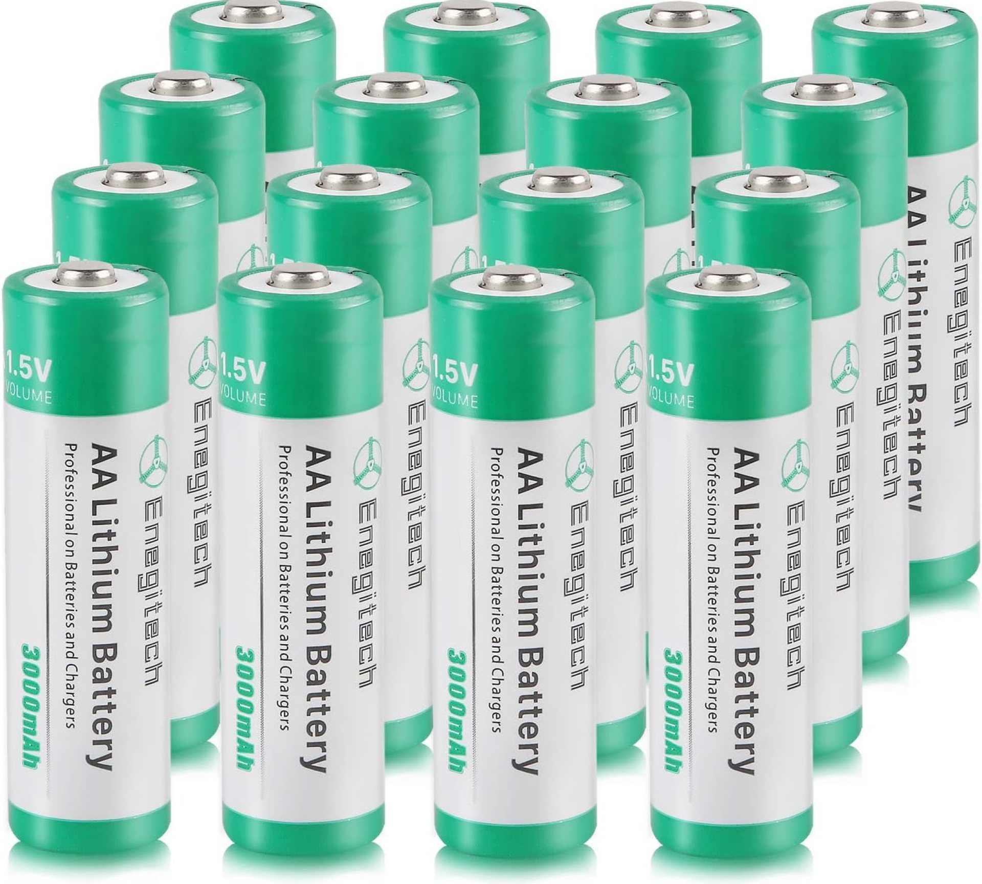 AA Lithium Battery, 3000mAh 1.5V Double A Lithium Battery for Blink Camera, Doorbell, Smart Lock Deadbolt, Security Aralm System Non-Rechargeable 16 Pack AA Lithium Battery, 3000mAh 1.5V Double A Lithium Battery for Blink Camera, Doorbell, Smart Lock Deadbolt, Security Aralm System Non-Rechargeable 16 Pack