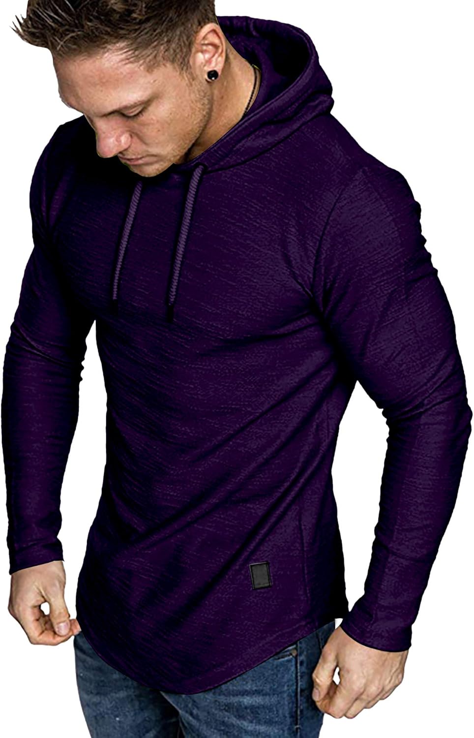 Lexiart Mens Fashion Athletic Hoodies Sport Sweatshirt Solid Color Fleece Pullover Lexiart Mens Fashion Athletic Hoodies Sport Sweatshirt Solid Color Fleece Pullover