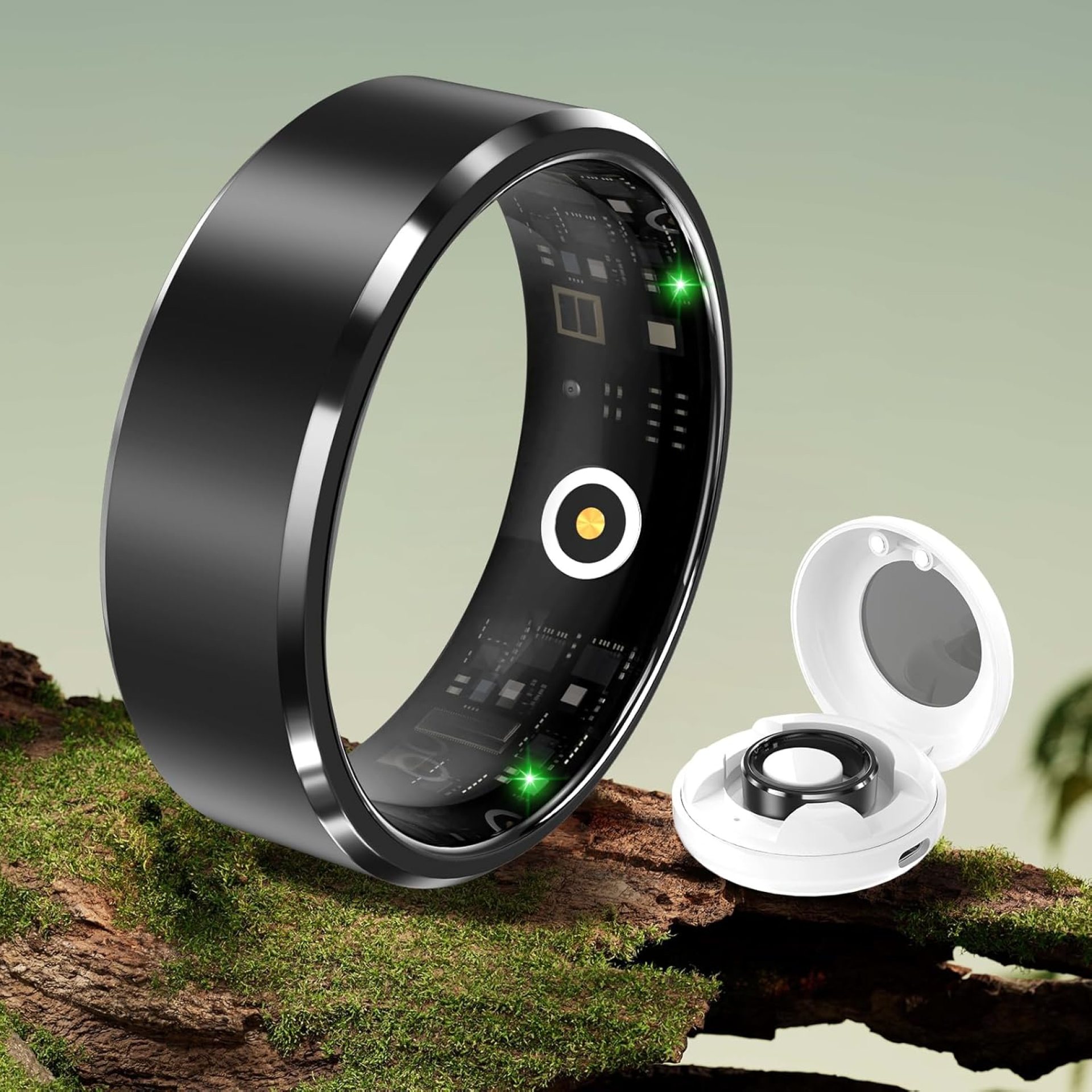 Smart Ring for Men Women – 2025 AI Fitness Tracker with Blood Oxygen/Sleep/Meditation/Heart Rate/Stress, Women’s Health, Air Shutter, 5ATM Waterproof, Android & iOS Compatible (Black, #11) Smart Ring for Men Women – 2025 AI Fitness Tracker with Blood Oxygen/Sleep/Meditation/Heart Rate/Stress, Women’s Health, Air Shutter, 5ATM Waterproof, Android & iOS Compatible (Black, #11)