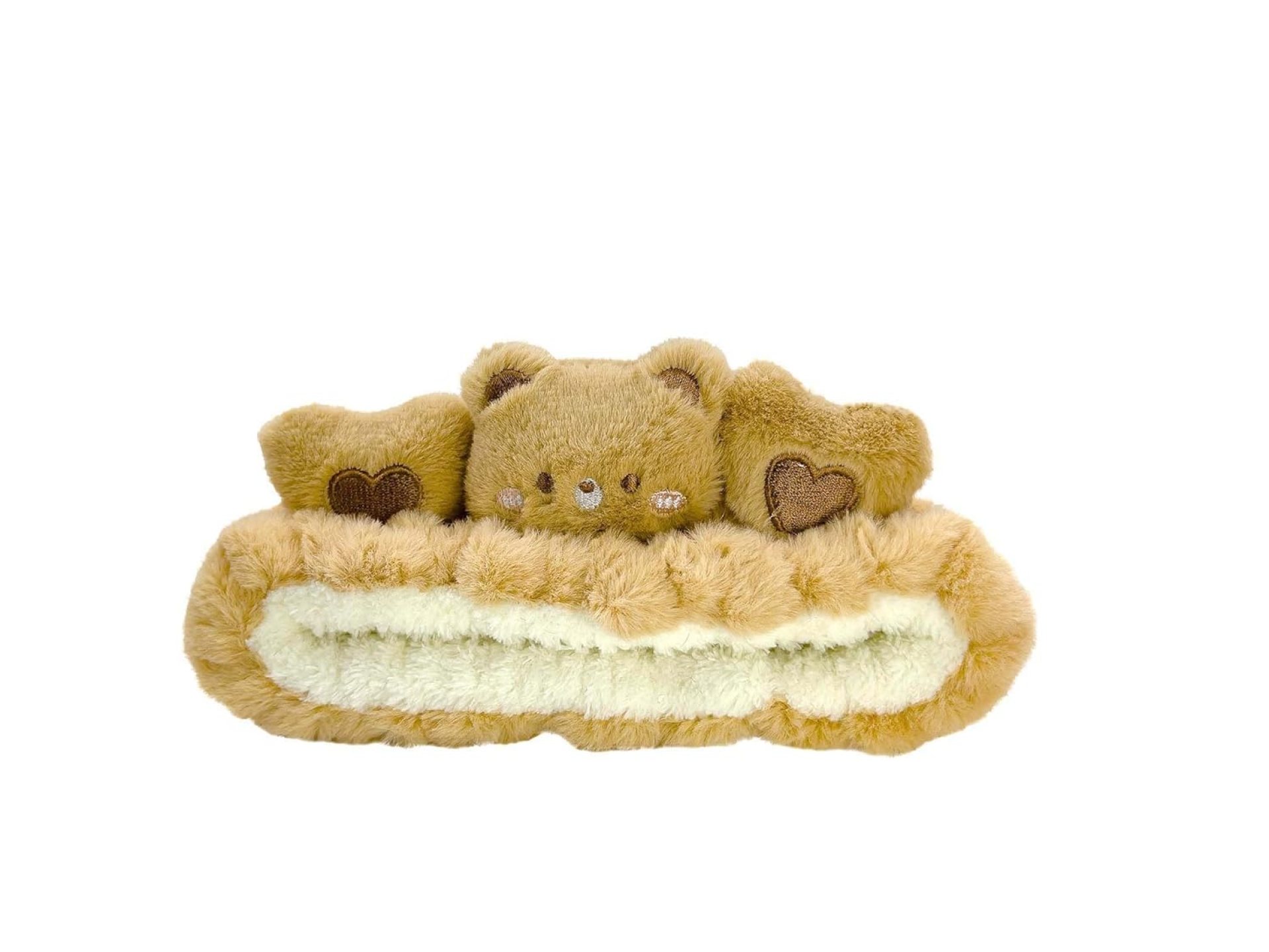 Kawaii Spa Headband,Cute Bear Headband for Women Skin Care, Makeup and Wash – Soft Microfiber Coral Fleece Towel Headband for Girls Hair(Brown,Bear Kawaii Spa Headband,Cute Bear Headband for Women Skin Care, Makeup and Wash – Soft Microfiber Coral Fleece Towel Headband for Girls Hair(Brown,Bear