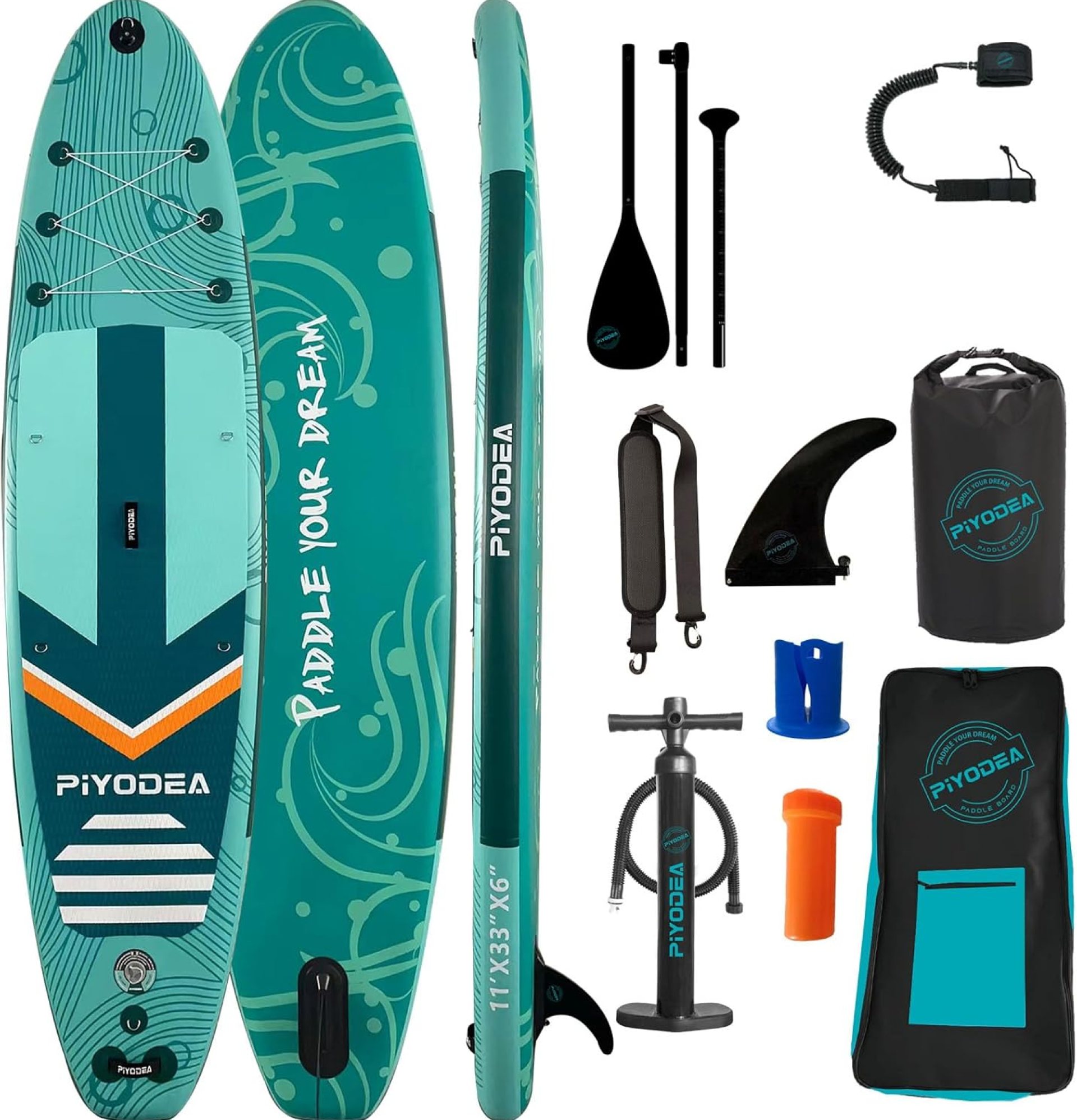 Paddle Boards for Adults, 10’6″/11″/11’6″ Inflatable Paddle Board, Super Non Slip Eva, Stand Up Paddle Board with Removable Fins, Adjustable Paddle, Pump, Shoulder Strap, Leash, Standing Boat Paddle Boards for Adults, 10’6″/11″/11’6″ Inflatable Paddle Board, Super Non Slip Eva, Stand Up Paddle Board with Removable Fins, Adjustable Paddle, Pump, Shoulder Strap, Leash, Standing Boat