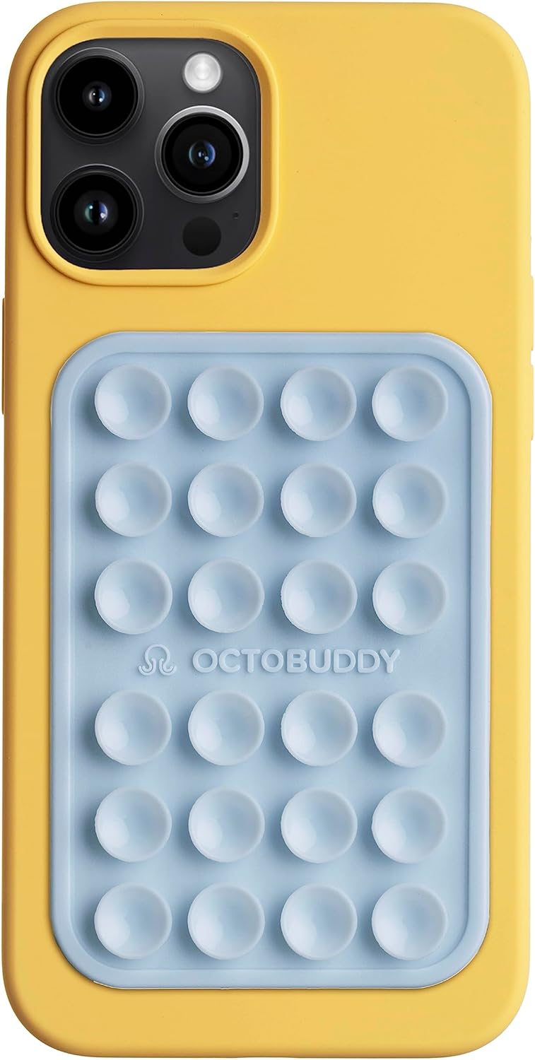 MAX Silicone Suction Phone Case Adhesive Mount – Hands-Free, Strong Grip Holder for Selfies and Videos – Durable, Easy to Use – iPhone and Android Compatible – 2.6″ x 3.9″, Baby Blue MAX Silicone Suction Phone Case Adhesive Mount – Hands-Free, Strong Grip Holder for Selfies and Videos – Durable, Easy to Use – iPhone and Android Compatible – 2.6″ x 3.9″, Baby Blue