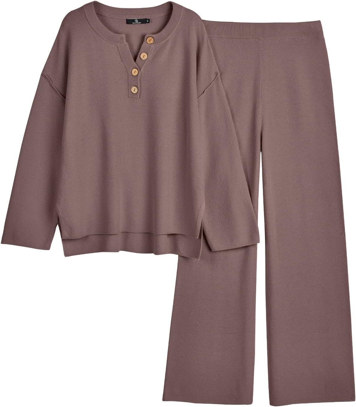 LILLUSORY Women’s 2 Piece Lounge Sets Oversized Slouchy Matching Cozy Knit Sets LILLUSORY Women’s 2 Piece Lounge Sets Oversized Slouchy Matching Cozy Knit Sets