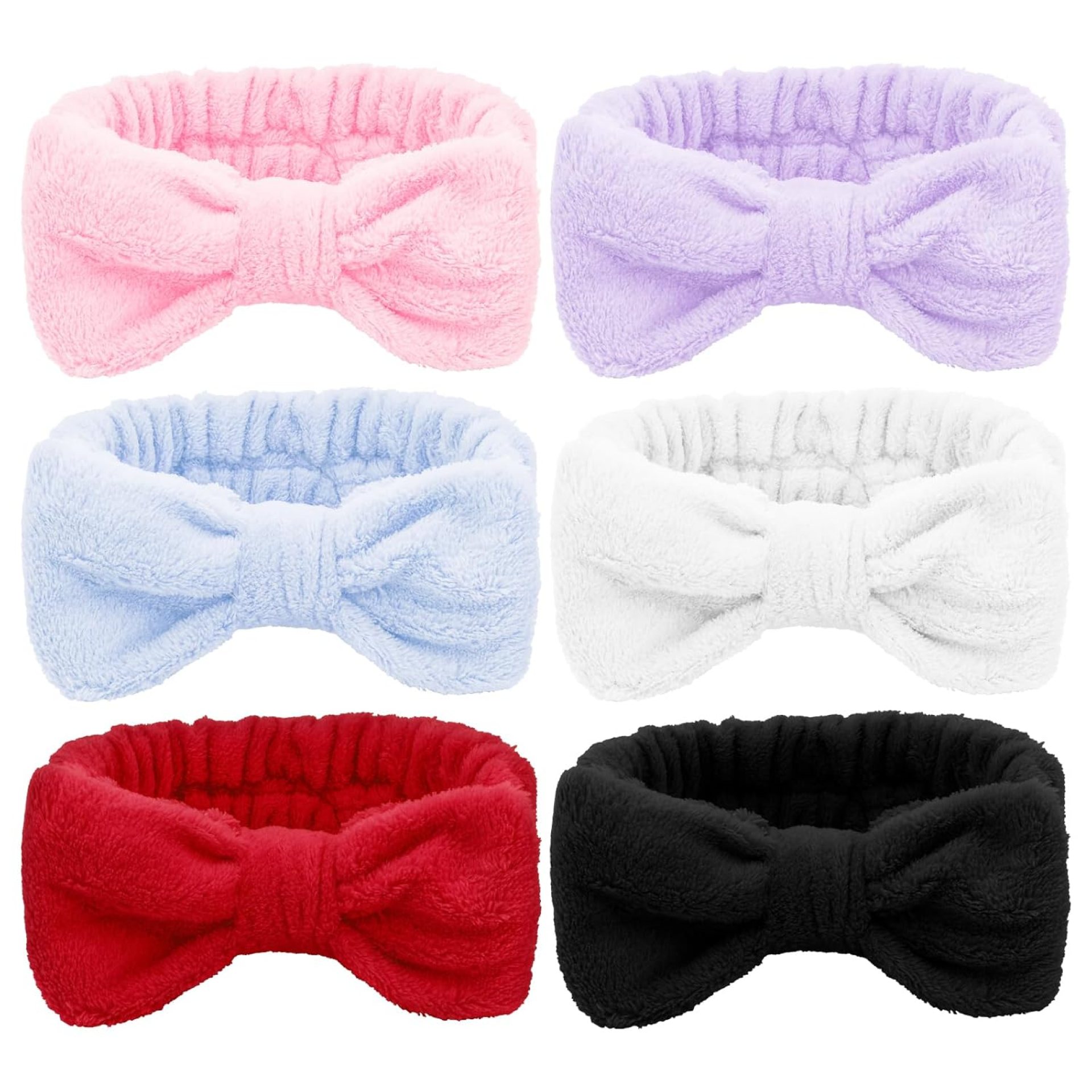 Ondder 6 Pcs Skincare Spa Makeup Headband for Washing Face Terry Cloth Face Wash Headband Head Band for Skin Care Soft Make Up Headbands Bow Hair Band for Women Girls Spa Hair Accessories for Party Ondder 6 Pcs Skincare Spa Makeup Headband for Washing Face Terry Cloth Face Wash Headband Head Band for Skin Care Soft Make Up Headbands Bow Hair Band for Women Girls Spa Hair Accessories for Party