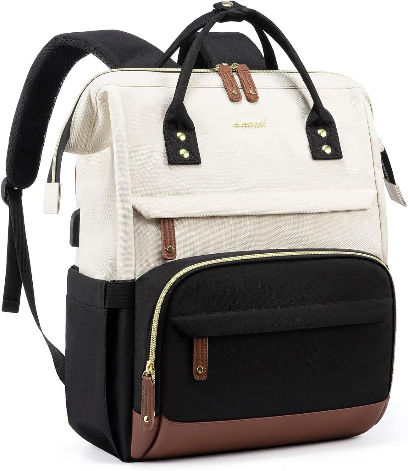 LOVEVOOK Laptop Backpack for Women, 15.6 Inch Work Business Backpacks Purse with USB Port, Large Capacity Nurse Bag College Bookbag for School, Waterproof Casual Daypack for Travel LOVEVOOK Laptop Backpack for Women, 15.6 Inch Work Business Backpacks Purse with USB Port, Large Capacity Nurse Bag College Bookbag for School, Waterproof Casual Daypack for Travel