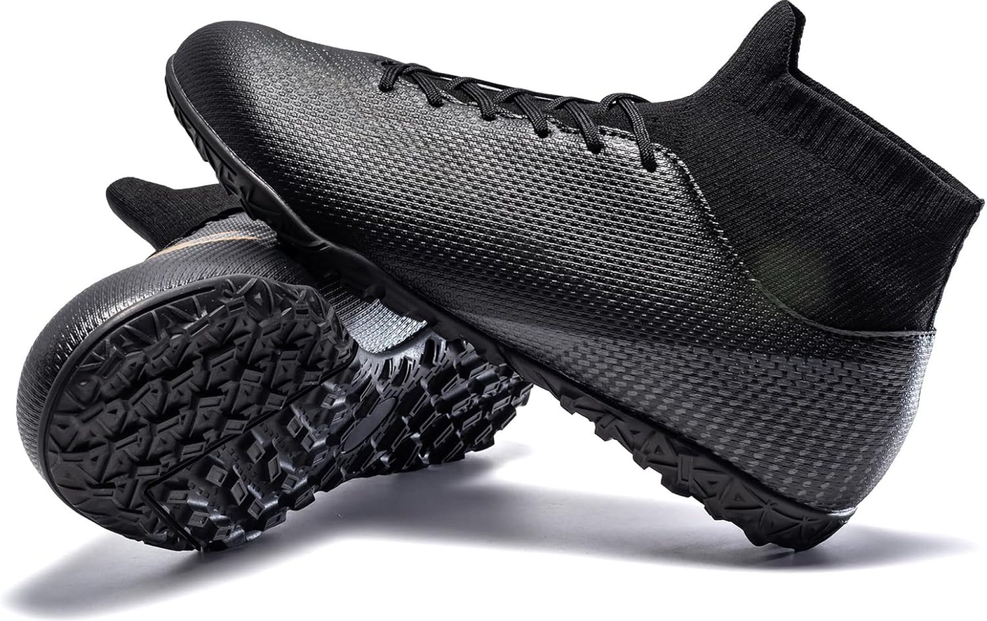 Men’s Soccer Shoes Cleats Professional High Top Breathable Training Sneakers Men’s Soccer Shoes Cleats Professional High Top Breathable Training Sneakers