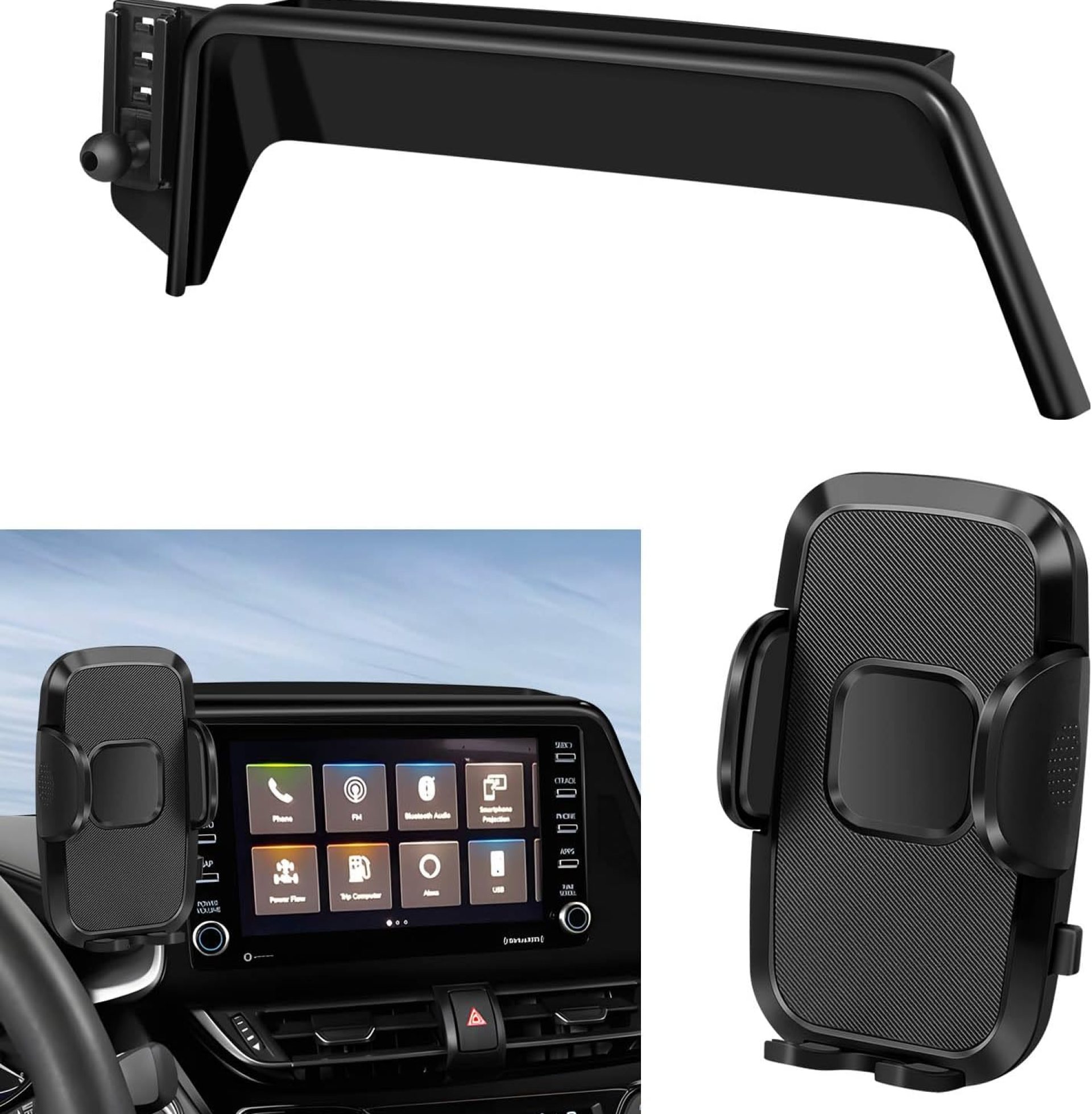 peleus Car Phone Holder for 2019-2022 C-HR CHR Car Phone Mount for Toyota CHR with 8-Inch Screen Fit for Most Smartphones Cell Phone Automobile Cradles Hands-Free 360 Degree Rotation peleus Car Phone Holder for 2019-2022 C-HR CHR Car Phone Mount for Toyota CHR with 8-Inch Screen Fit for Most Smartphones Cell Phone Automobile Cradles Hands-Free 360 Degree Rotation