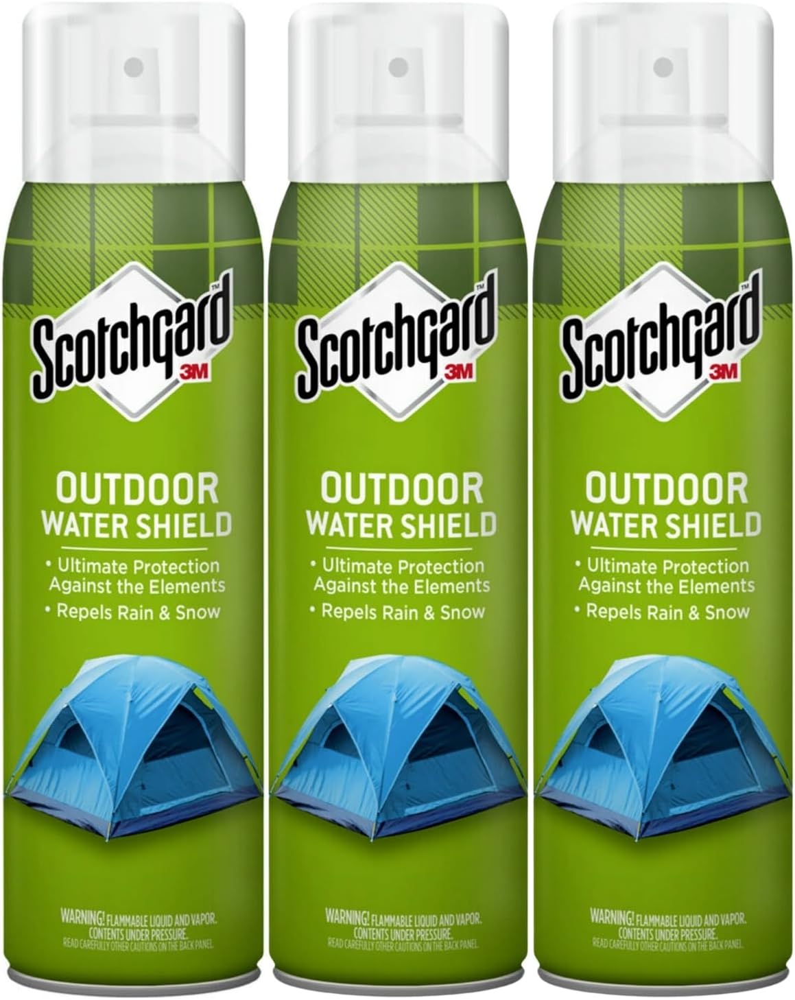 Scotchgard Outdoor Water Shield Fabric Spray, Water Repellent Spray for Spring and Summer Outdoor Gear and Patio Furniture, Fabric Spray for Outdoor Items, 31.50 Ounces (3 Cans, 10.50 Ounce Each) Scotchgard Outdoor Water Shield Fabric Spray, Water Repellent Spray for Spring and Summer Outdoor Gear and Patio Furniture, Fabric Spray for Outdoor Items, 31.50 Ounces (3 Cans, 10.50 Ounce Each)
