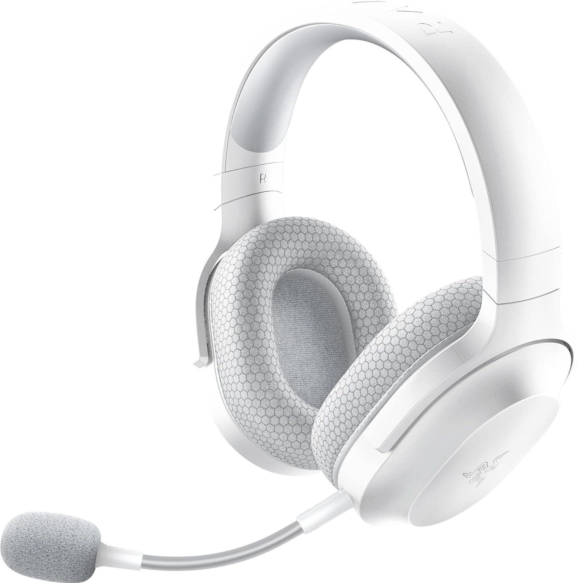 Razer Barracuda X Wireless Gaming & Mobile Headset (PC, PlayStation, Switch, Android, iOS): 2.4GHz Wireless + Bluetooth – Lightweight – 40mm Drivers – Detachable Mic – 50 Hr Battery – Mercury White Razer Barracuda X Wireless Gaming & Mobile Headset (PC, PlayStation, Switch, Android, iOS): 2.4GHz Wireless + Bluetooth – Lightweight – 40mm Drivers – Detachable Mic – 50 Hr Battery – Mercury White