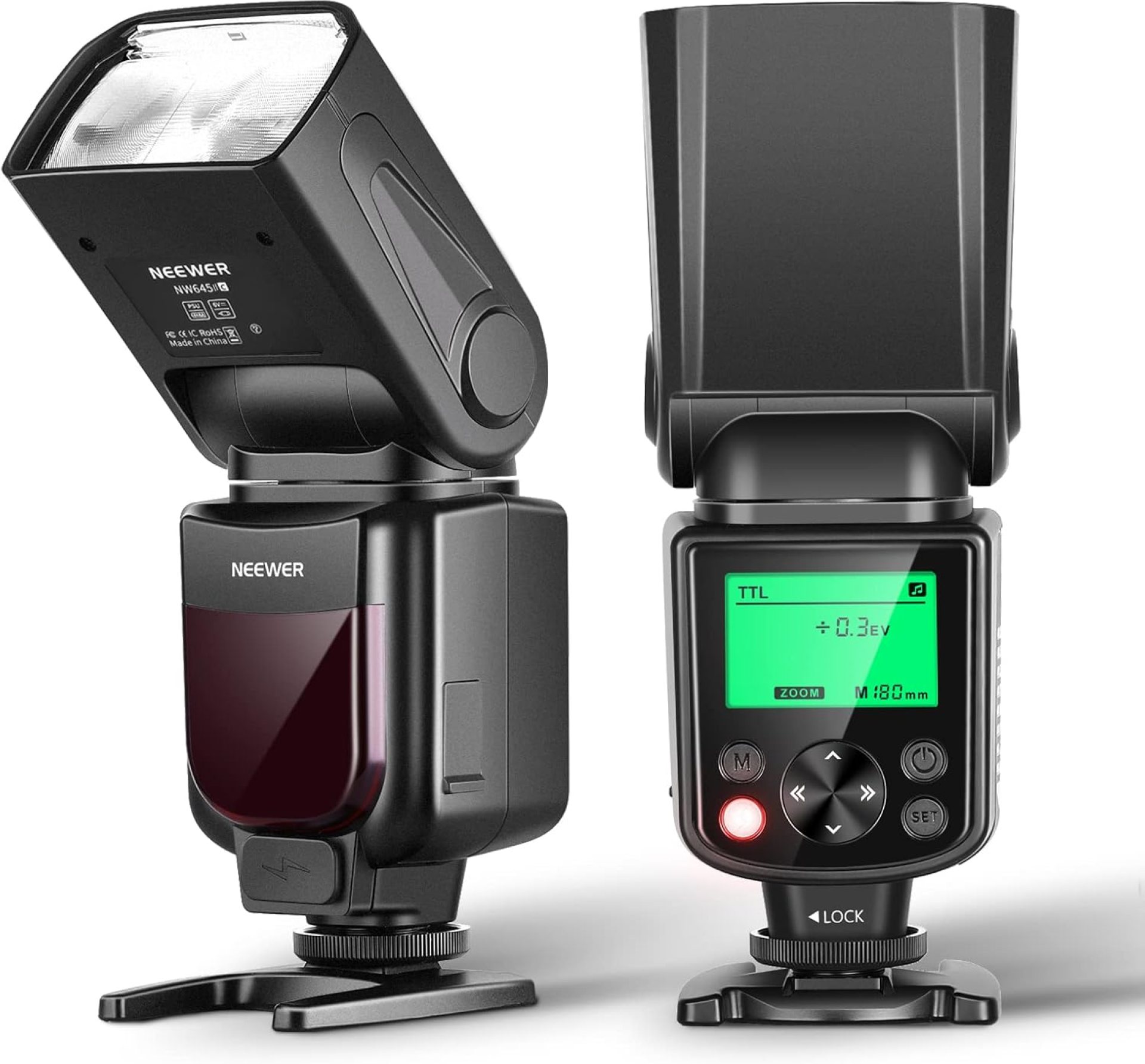 NEEWER Upgraded NW645II-C TTL Flash Speedlite, GN58 HSS Flashlight Speedlight Compatible with Canon EOS R6 R5 R3 R M6 850D 800D 760D 750D 650D 600D 7D Mark II 7D 6D Mark II 6D 5D Mark IV/III NEEWER Upgraded NW645II-C TTL Flash Speedlite, GN58 HSS Flashlight Speedlight Compatible with Canon EOS R6 R5 R3 R M6 850D 800D 760D 750D 650D 600D 7D Mark II 7D 6D Mark II 6D 5D Mark IV/III