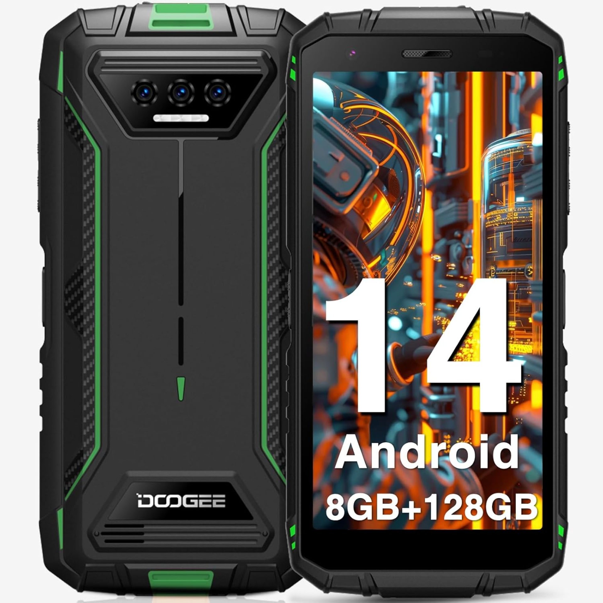 DOOGEE S41 Plus Rugged Smartphone 2024,Android 14 6300mAh Battery,8GB+128GB/TF 1TB,Octa Core,IP68 Waterproof Phone,13MP AI Main Camera Rugged Phone,5.5″ IPS HD+ Display,Face Unlock,OTG/NFC DOOGEE S41 Plus Rugged Smartphone 2024,Android 14 6300mAh Battery,8GB+128GB/TF 1TB,Octa Core,IP68 Waterproof Phone,13MP AI Main Camera Rugged Phone,5.5″ IPS HD+ Display,Face Unlock,OTG/NFC