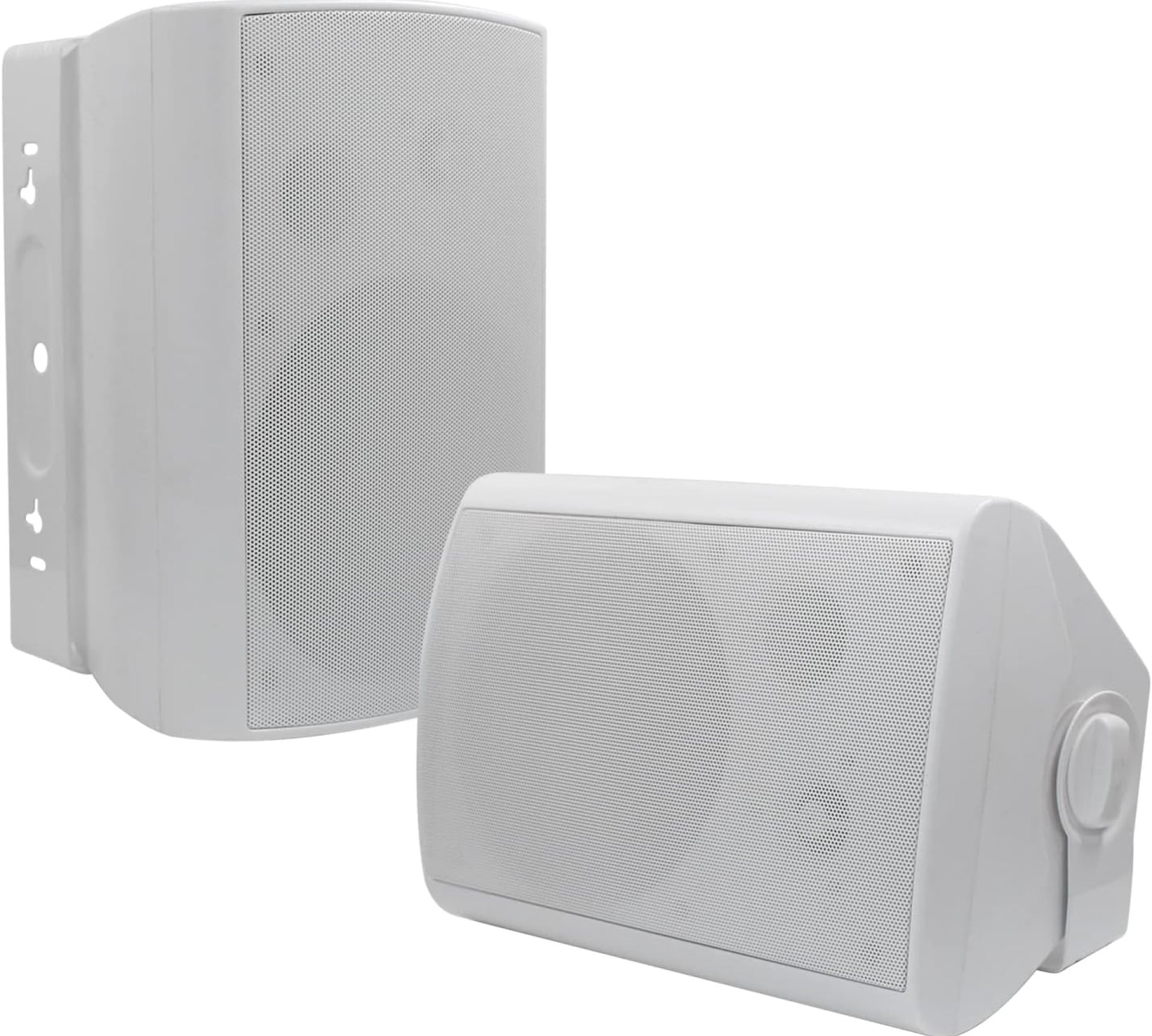 Herdio 6.5 Inch 400W Outdoor Speakers Wired Waterproof Passive with Powerful Bass,Wall Mount Speakers for Patio Garage Covered Deck,All-Weather Durability(Pair,White) Herdio 6.5 Inch 400W Outdoor Speakers Wired Waterproof Passive with Powerful Bass,Wall Mount Speakers for Patio Garage Covered Deck,All-Weather Durability(Pair,White)