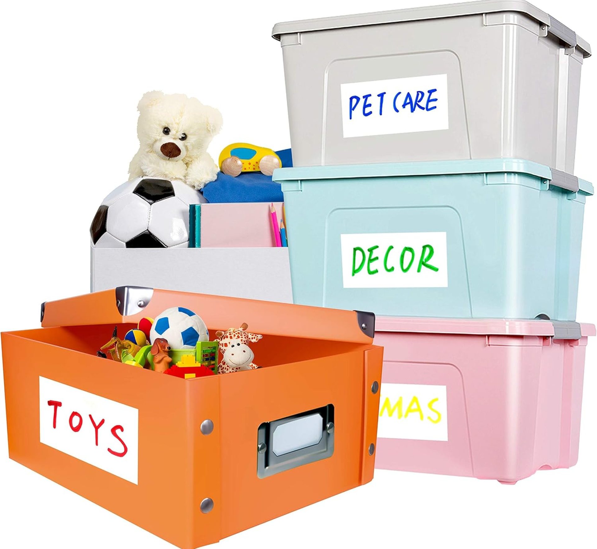 150 Large Size Removable Customizable Blank Labels, Water/Oil/Tear Resistant, No Residue for Home Organization Projects, Bins, Kitchen Storage Containers, Desk Items(6”x 4”) 150 Large Size Removable Customizable Blank Labels, Water/Oil/Tear Resistant, No Residue for Home Organization Projects, Bins, Kitchen Storage Containers, Desk Items(6”x 4”)