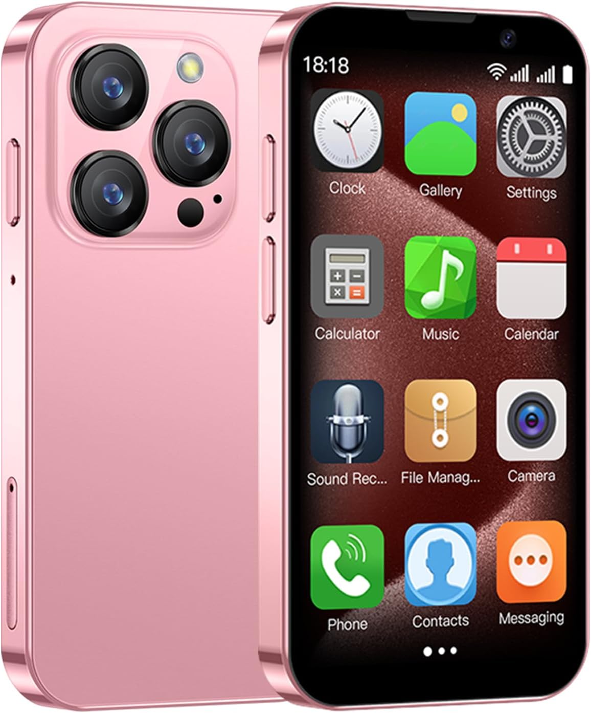 Min Phone Unlocked,3.0″ Display Android Mini Smartphone 2GB+16GB/128GB Expand,Dual Camera Compact Mini Kids Phone,Dual SIM Face ID Phone for Kids/Student/Minimalist Min Phone Unlocked,3.0″ Display Android Mini Smartphone 2GB+16GB/128GB Expand,Dual Camera Compact Mini Kids Phone,Dual SIM Face ID Phone for Kids/Student/Minimalist