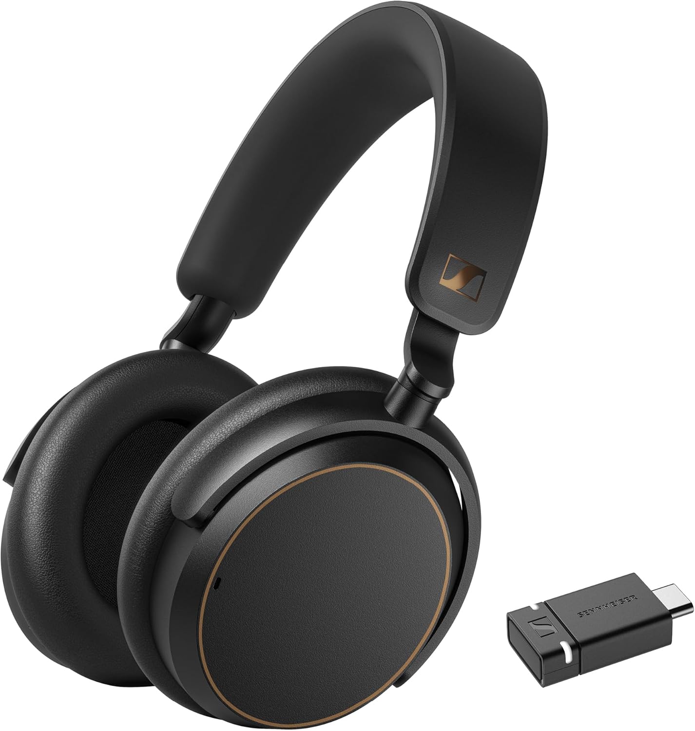 Sennheiser ACCENTUM Wireless Bluetooth Headphones – 50-Hour Battery Life, Audio, Hybrid Noise Cancelling (ANC), All-Day Comfort and Clear Voice Pick-up for Calls, Black/Copper Sennheiser ACCENTUM Wireless Bluetooth Headphones – 50-Hour Battery Life, Audio, Hybrid Noise Cancelling (ANC), All-Day Comfort and Clear Voice Pick-up for Calls, Black/Copper