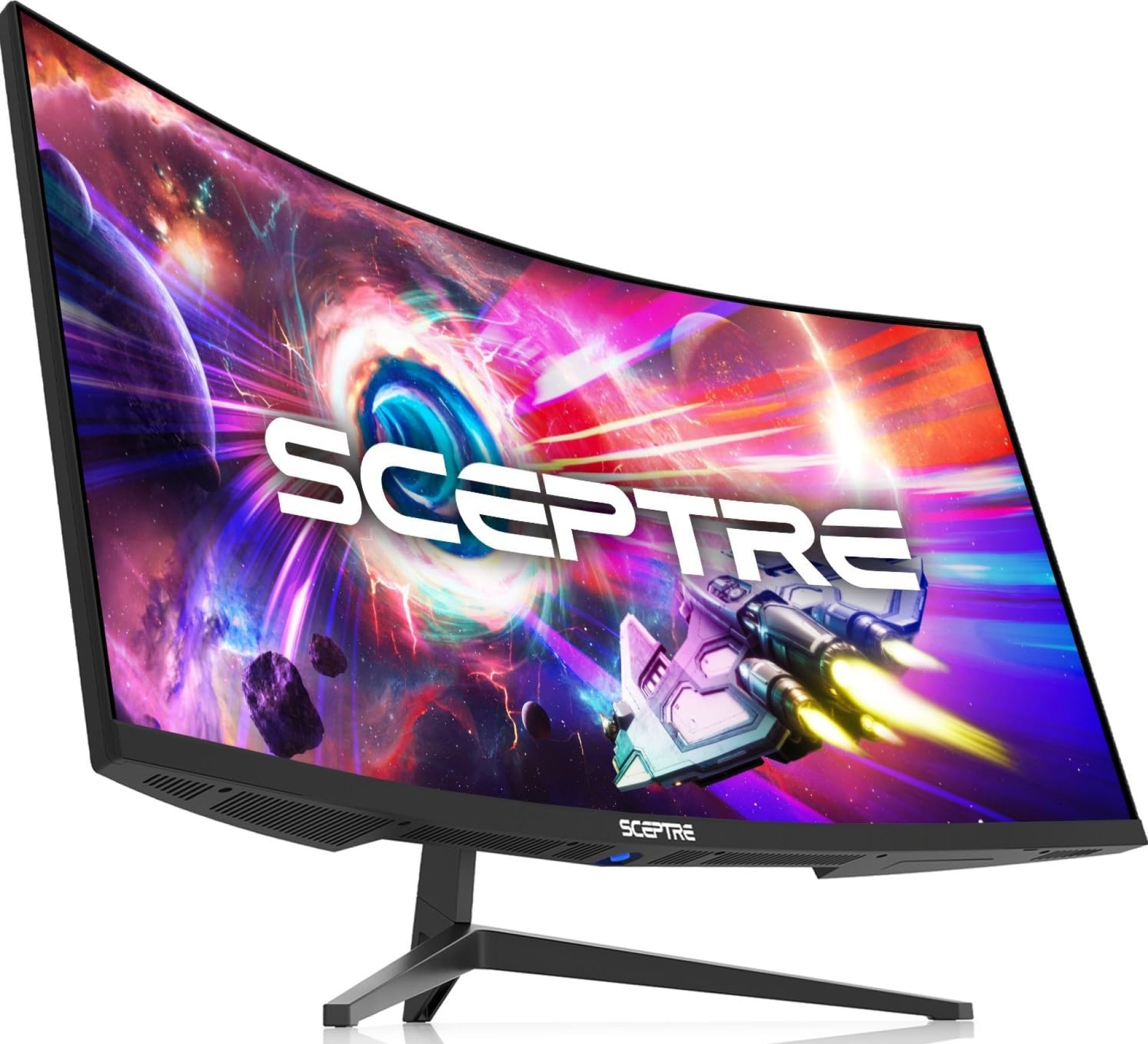 Sceptre 34-Inch Curved Ultrawide WQHD Monitor 3440 x 1440 R1500 up to 165Hz DisplayPort x2 99% sRGB 1ms Picture by Picture, Machine Black 2023 (C345B-QUT168) Sceptre 34-Inch Curved Ultrawide WQHD Monitor 3440 x 1440 R1500 up to 165Hz DisplayPort x2 99% sRGB 1ms Picture by Picture, Machine Black 2023 (C345B-QUT168)