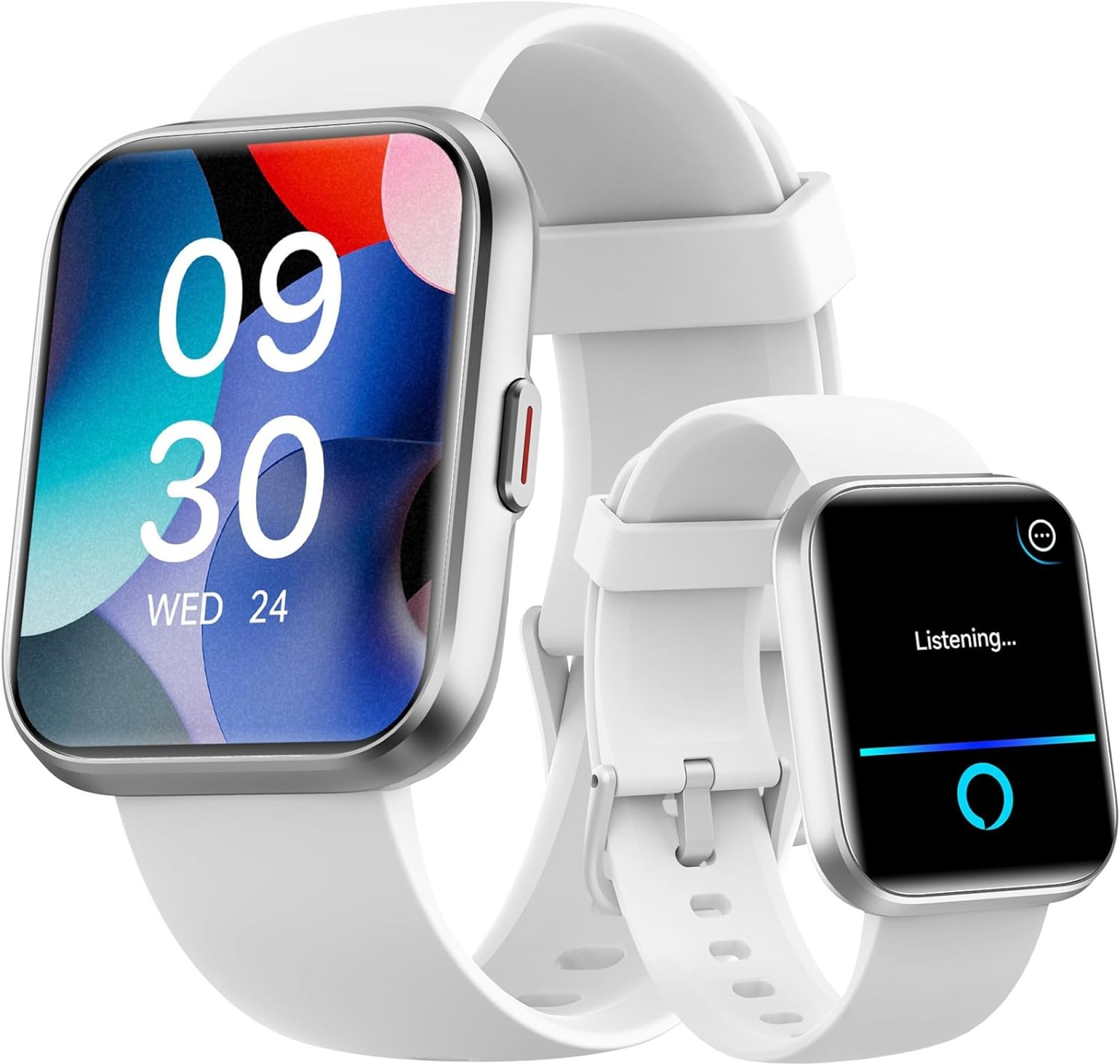 Fitpolo Smart Watches for Men/Women, 1.8” Alexa Built-in Fitness Tracker Watch with Bluetooth Calls, IP68 Waterproof, Heart Rate/Sleep/SpO2/Stress Monitor, 110 Sport Modes for Android & iPhone Fitpolo Smart Watches for Men/Women, 1.8” Alexa Built-in Fitness Tracker Watch with Bluetooth Calls, IP68 Waterproof, Heart Rate/Sleep/SpO2/Stress Monitor, 110 Sport Modes for Android & iPhone